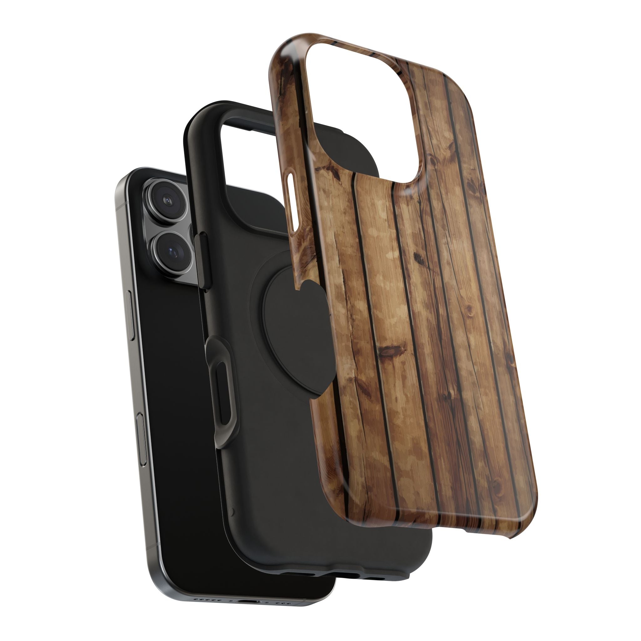 Rustic Wood Phone Case | Impact-Resistant