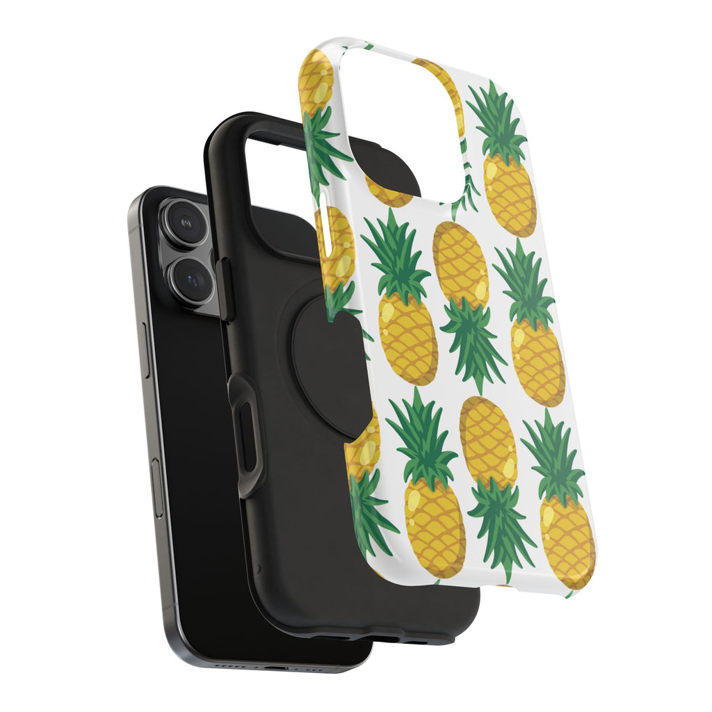 Pineapple Print Phone Case - Impact-Resistant