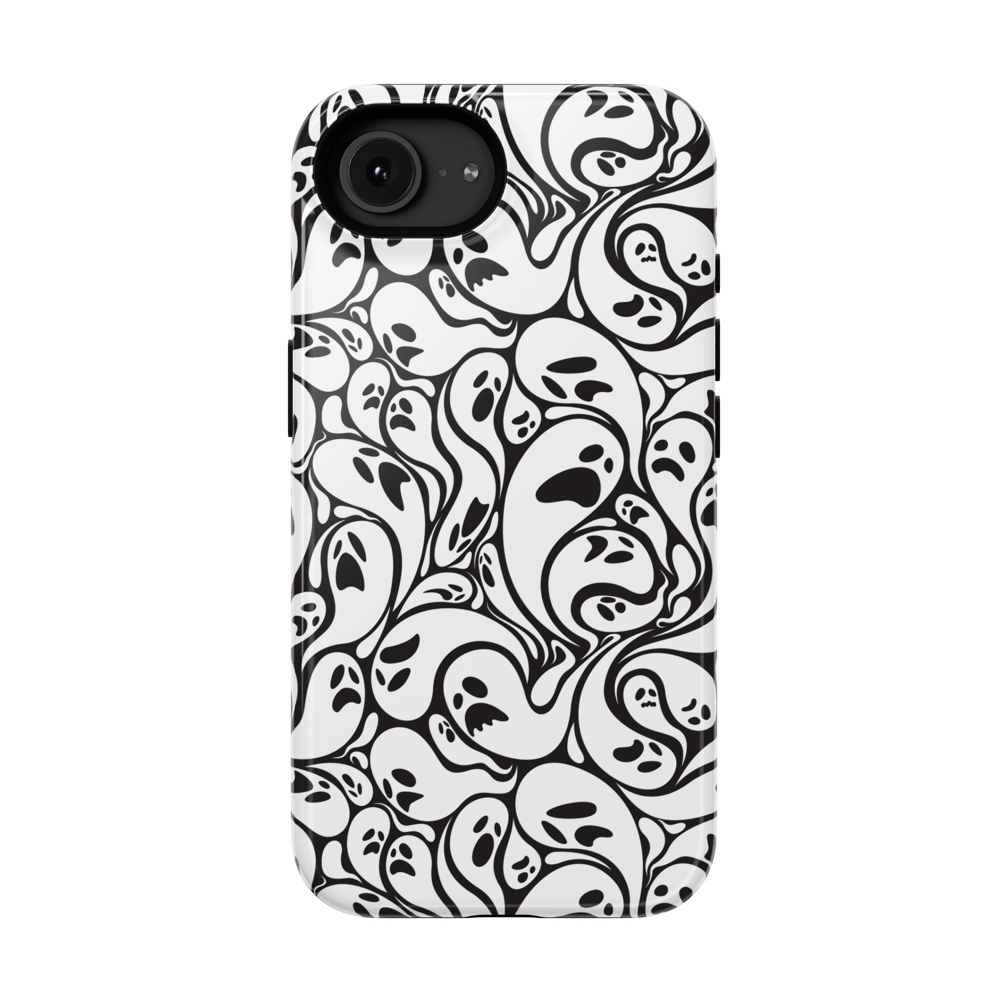 Halloween Ghostly Vibes Impact-Resistant Phone Case