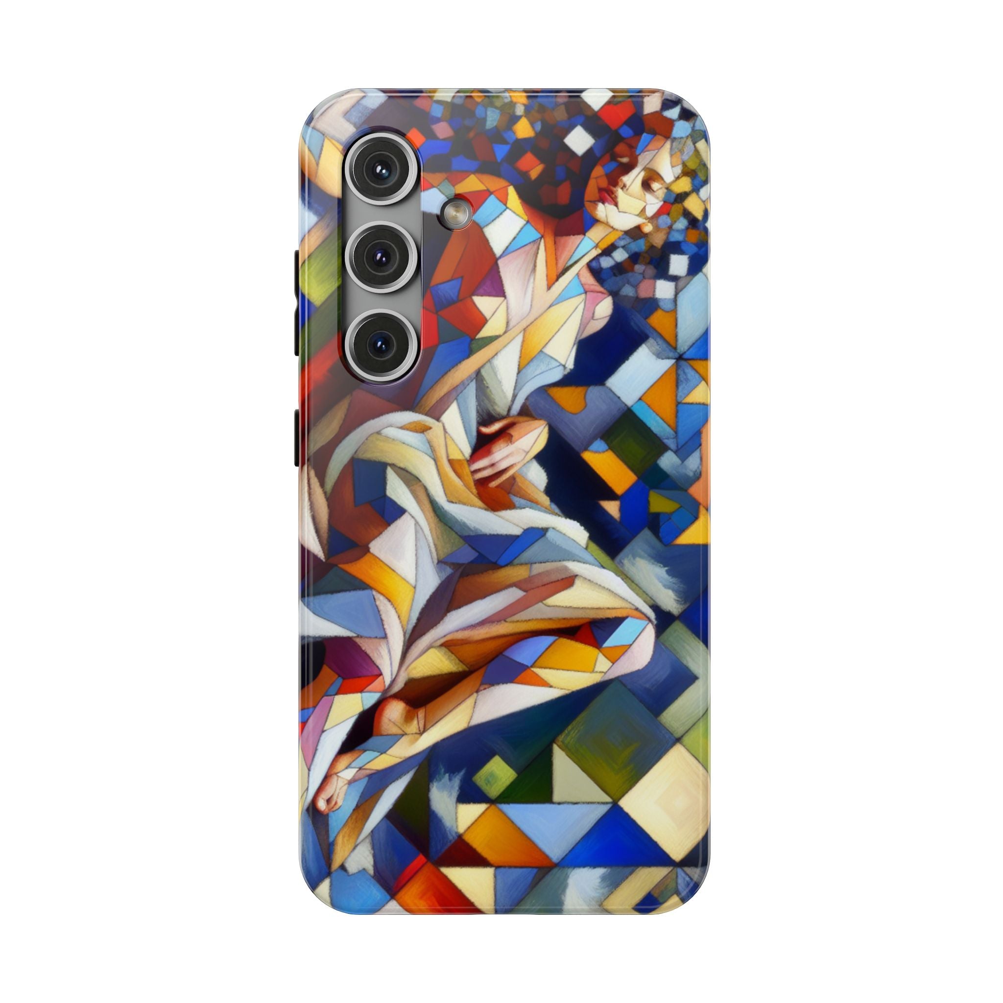 Impact Resistant Phone Case - Beautiful Woman Abstract Design