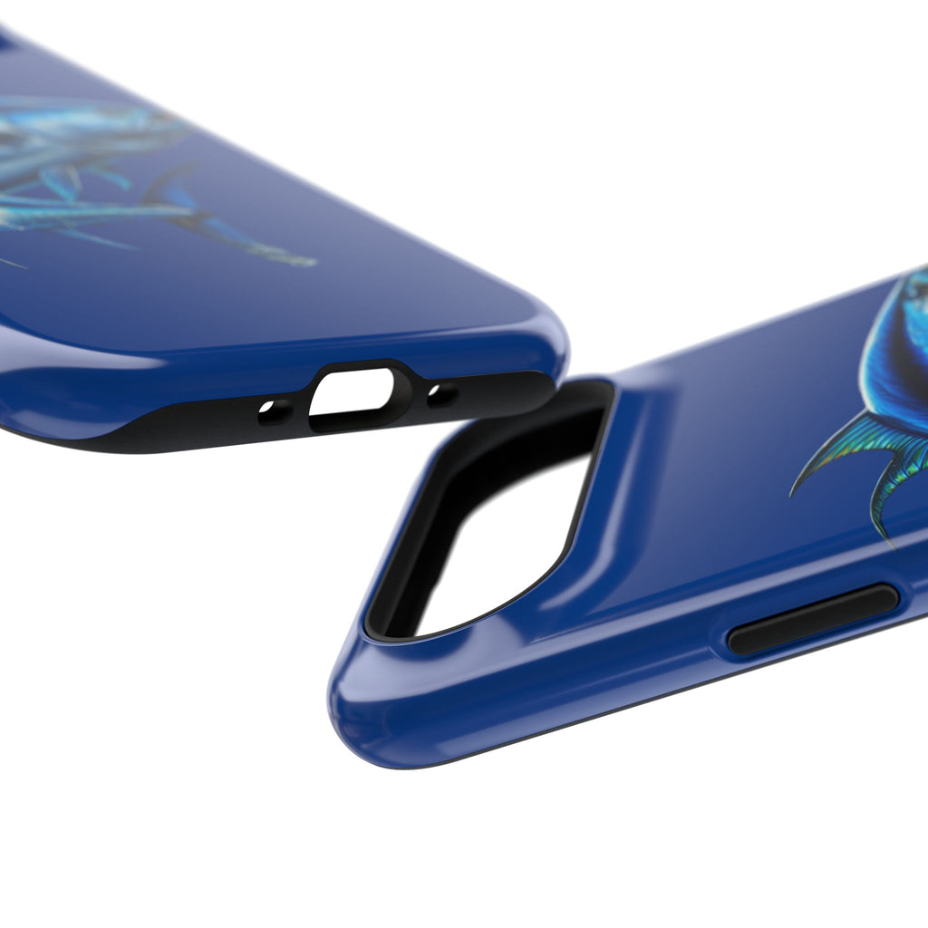 Impact Resistant Phone Case - Blue Fin