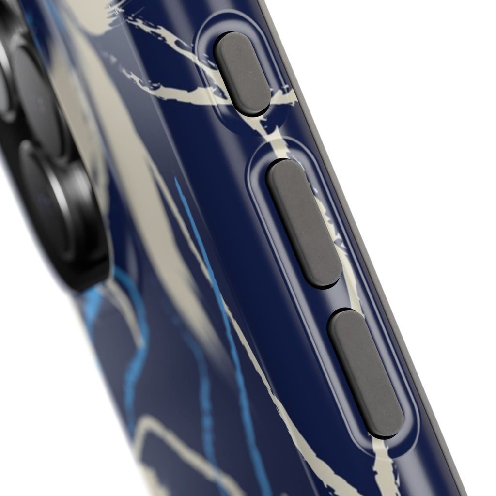 Floral Impact-Resistant Phone Case, Durable