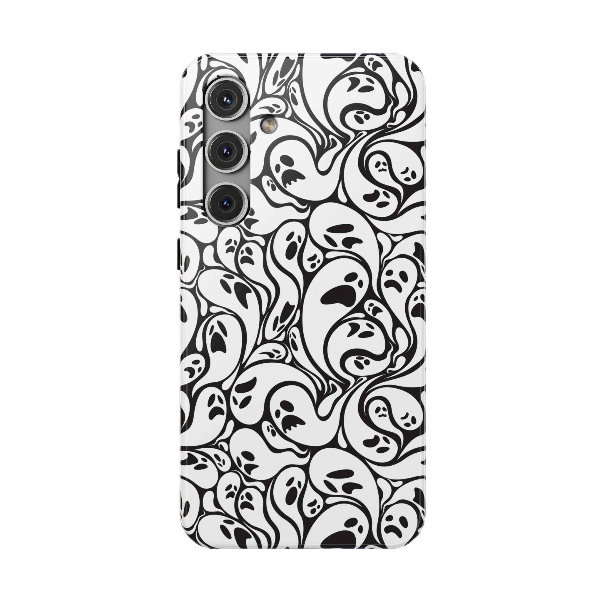 Halloween Ghostly Vibes Impact-Resistant Phone Case