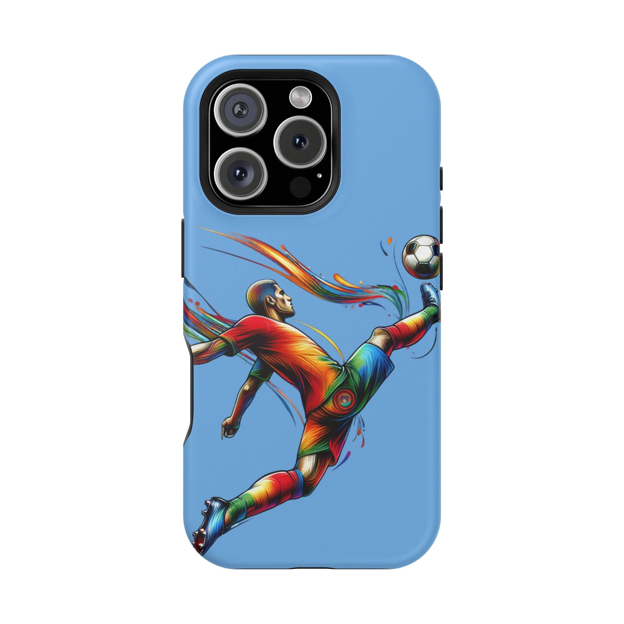 Soccer Art Impact Resistant Phone Case