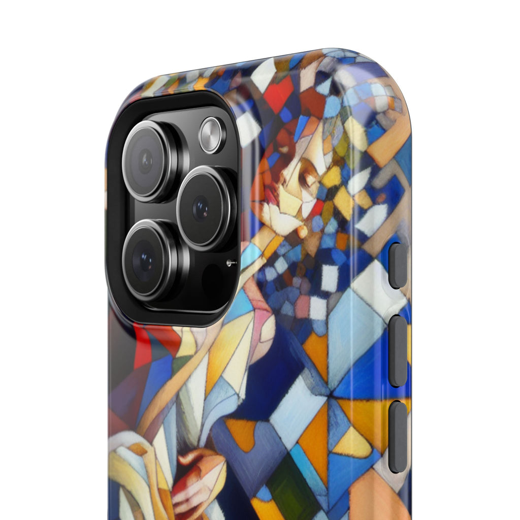 Impact Resistant Phone Case - Beautiful Woman Abstract Design