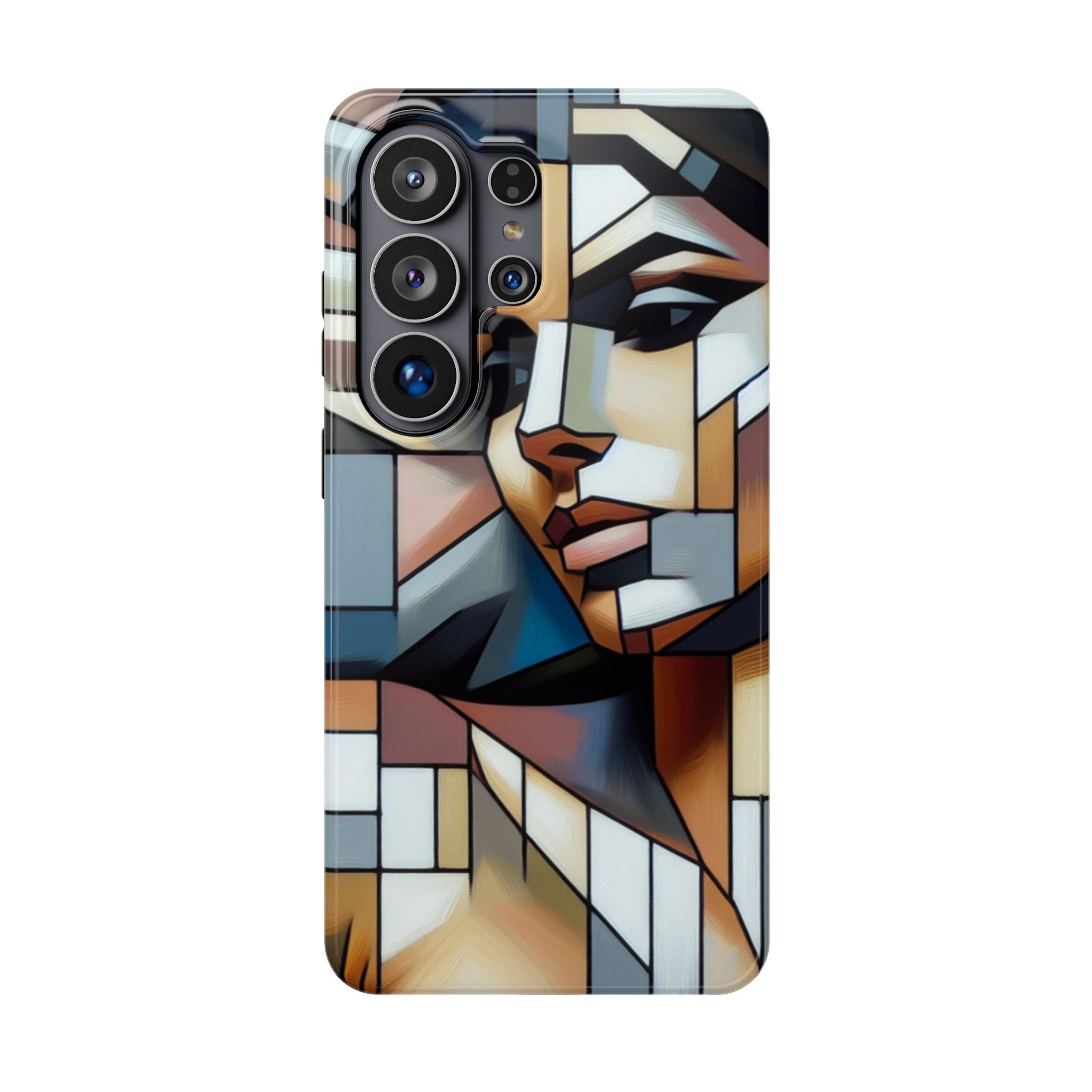 Impact Resistant Case - Woman Abstract Design
