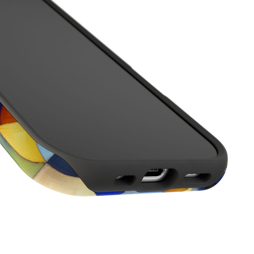 Impact Resistant Phone Case - Beautiful Woman Abstract Design