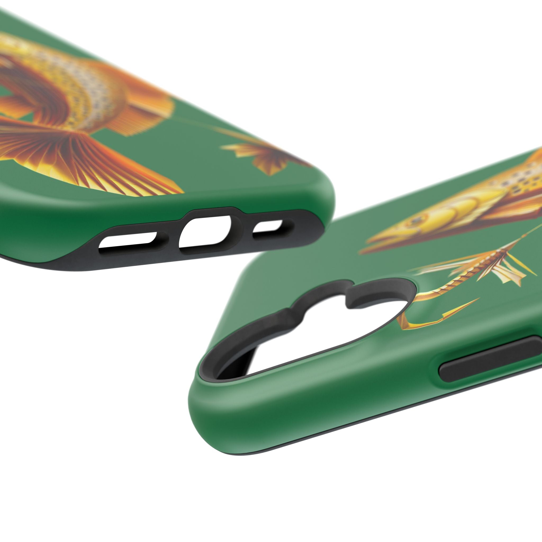 Impact Resistant Phone Case,  Lucky Charm Fish, Outdoor Enthusiast Gift