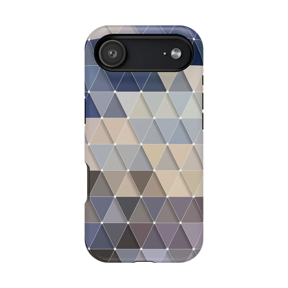 Fashionable Geometric Triangle Pattern Impact-Resistant Phone Case for Samsung Galaxy
