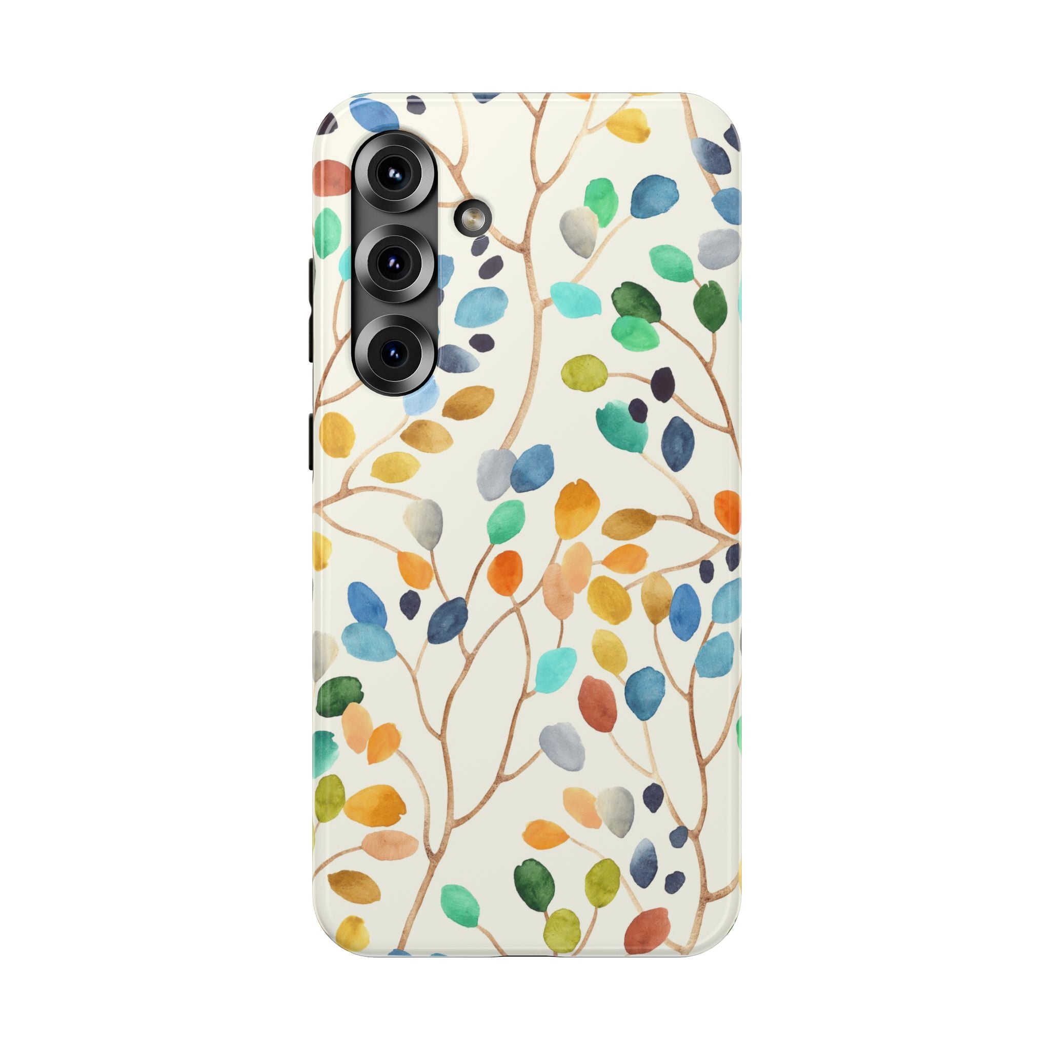 Vibrant Floral Phone Cases Impact-Resistant