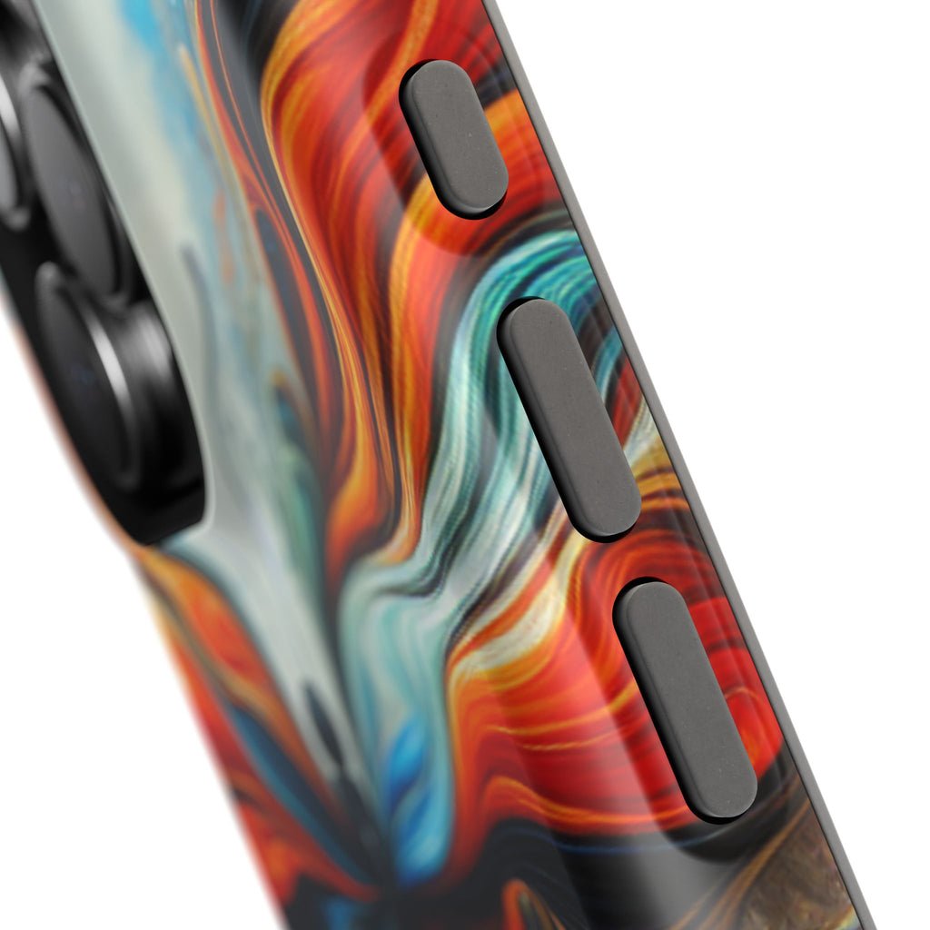 Vibrant Butterfly Impact Resistant Phone Case Unique Gift for Nature Lovers