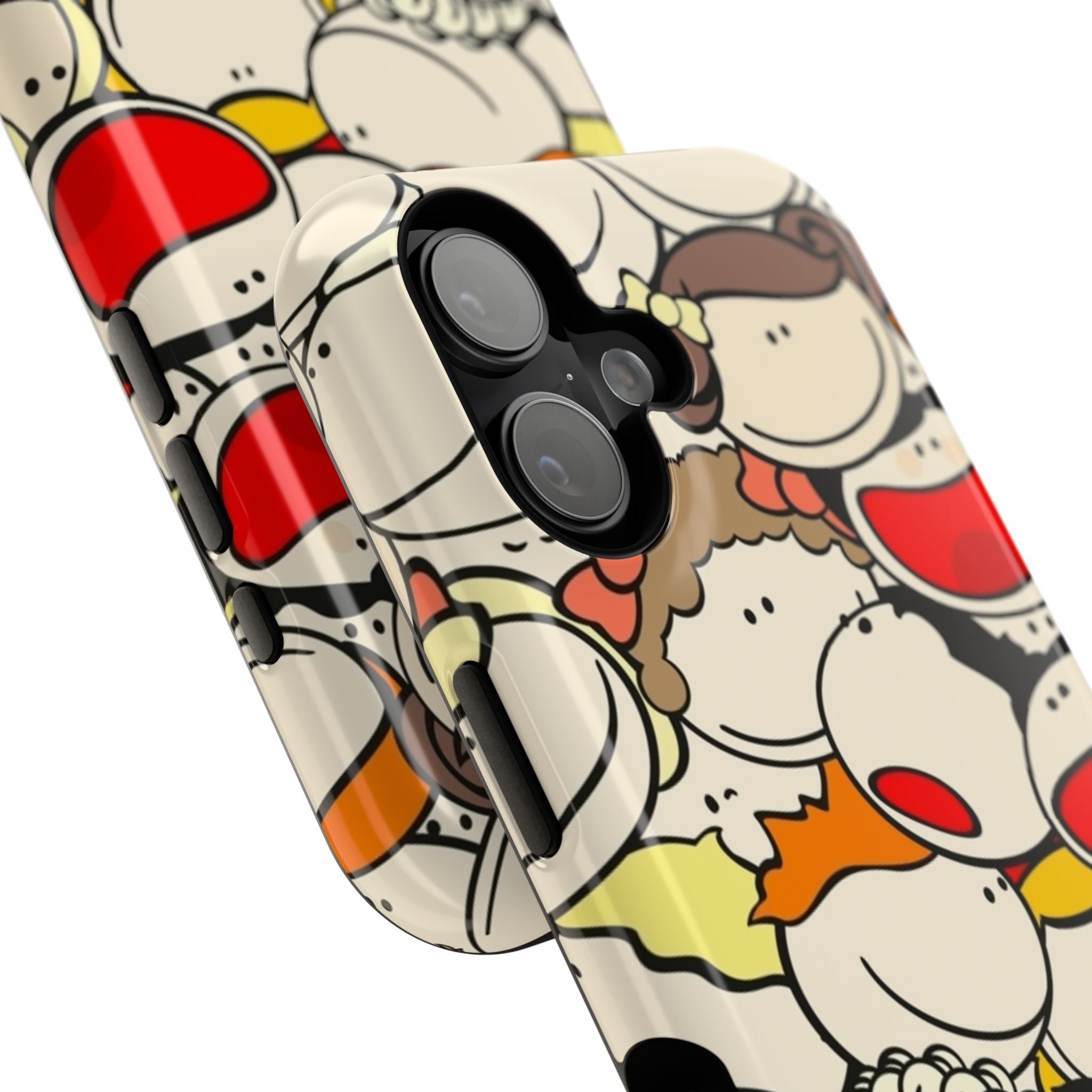 Cartoon Faces Impact-Resistant Phone Case