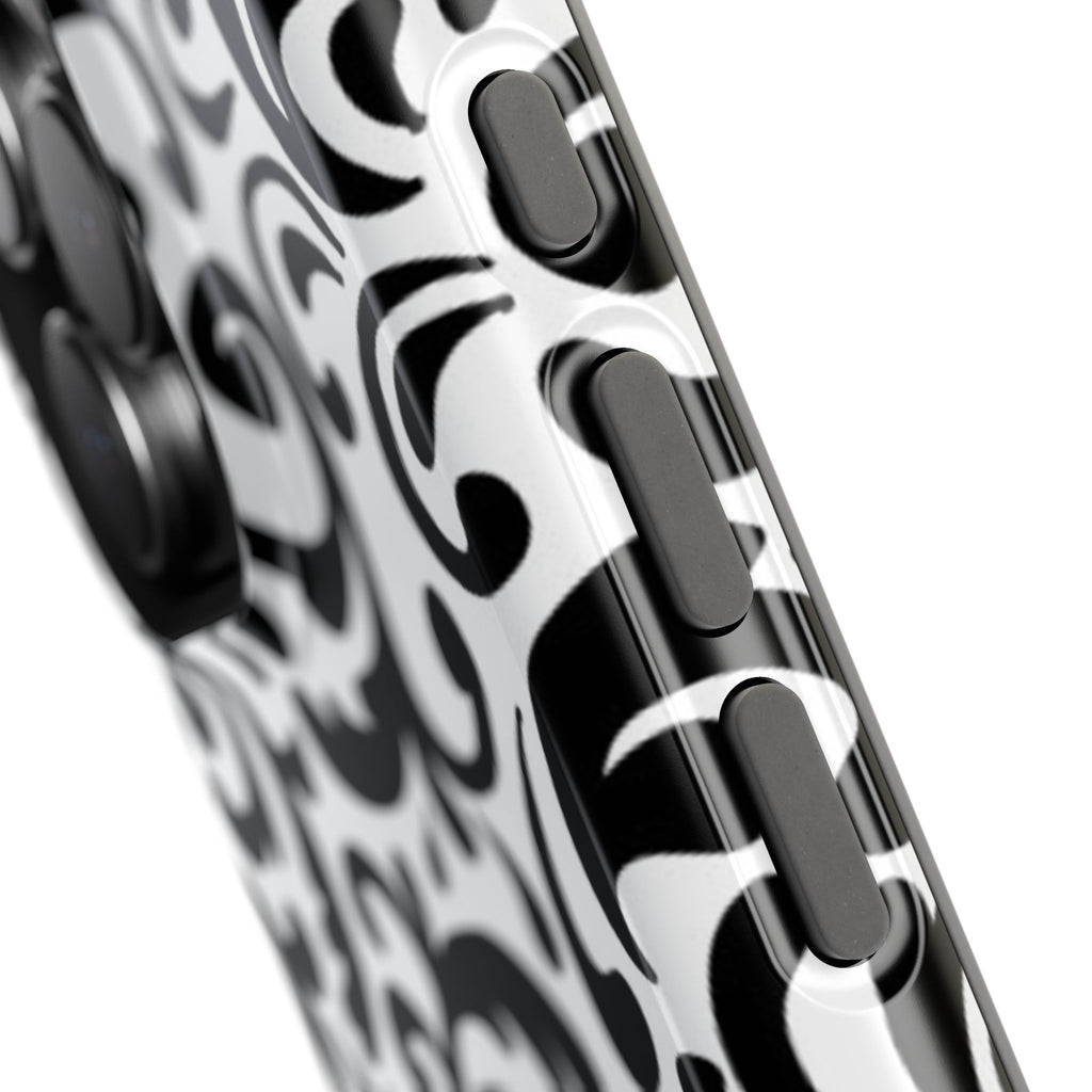 Stylish Black & White Design Phone Case
