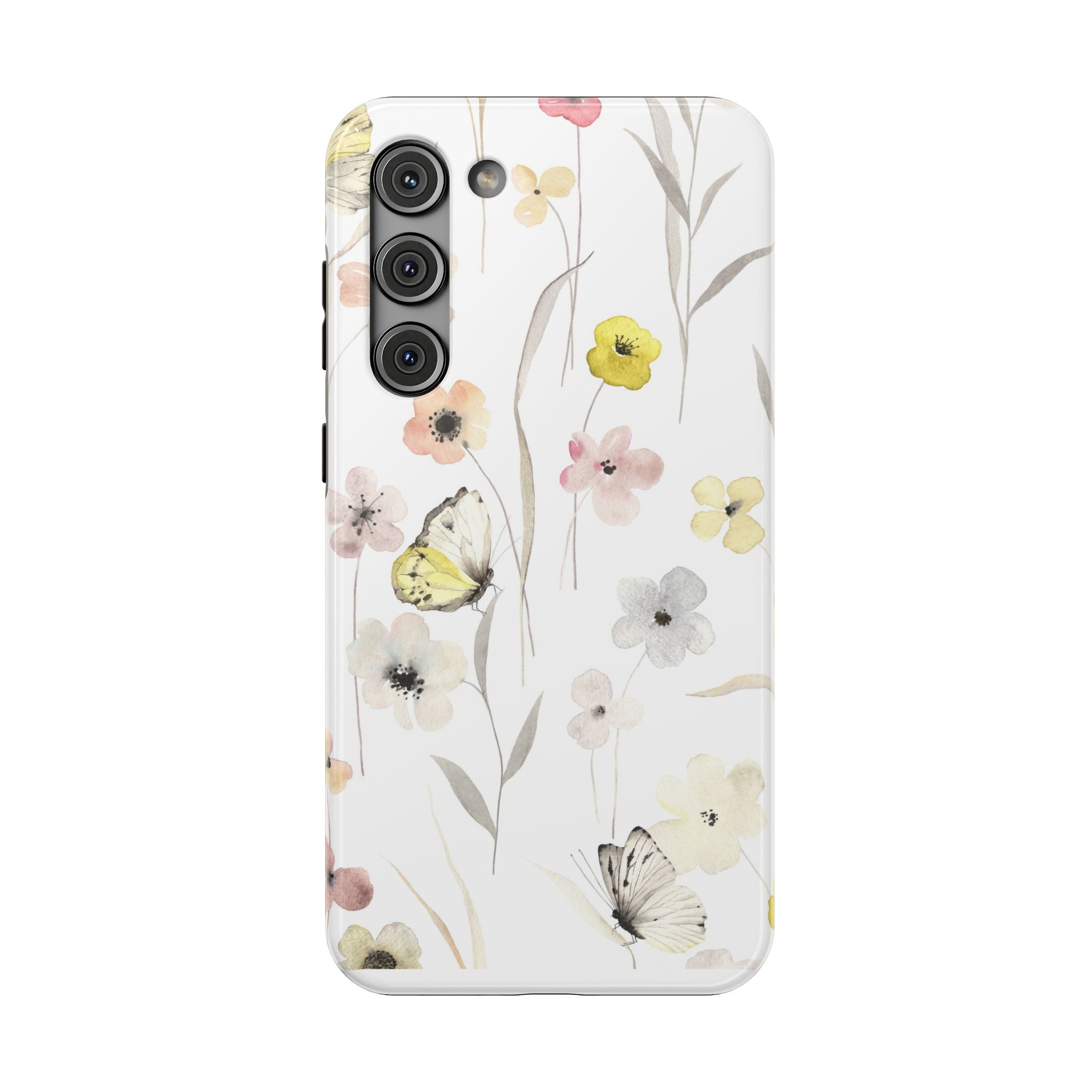 Floral Impact-Resistant Phone Case