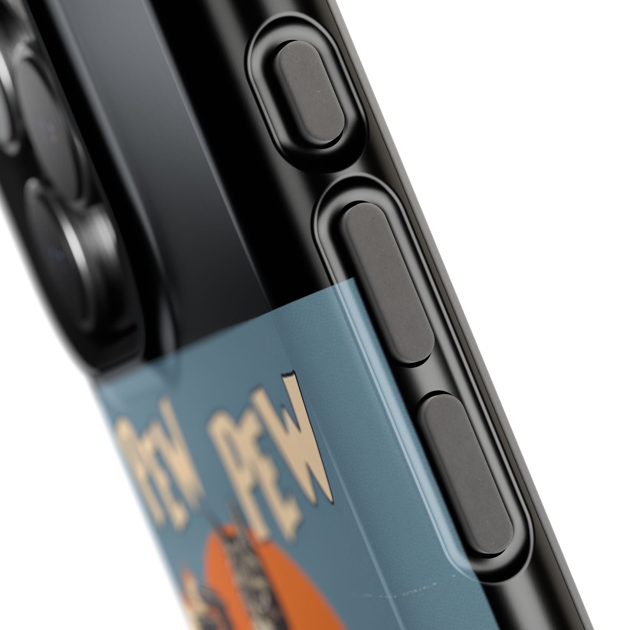 Impact Resistant Phone Case - Pew Pew Kitty