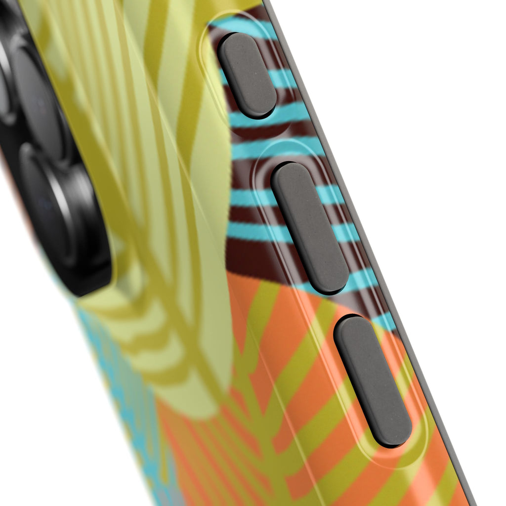 Vibrant Leafy Phone Impact-Resistant Case