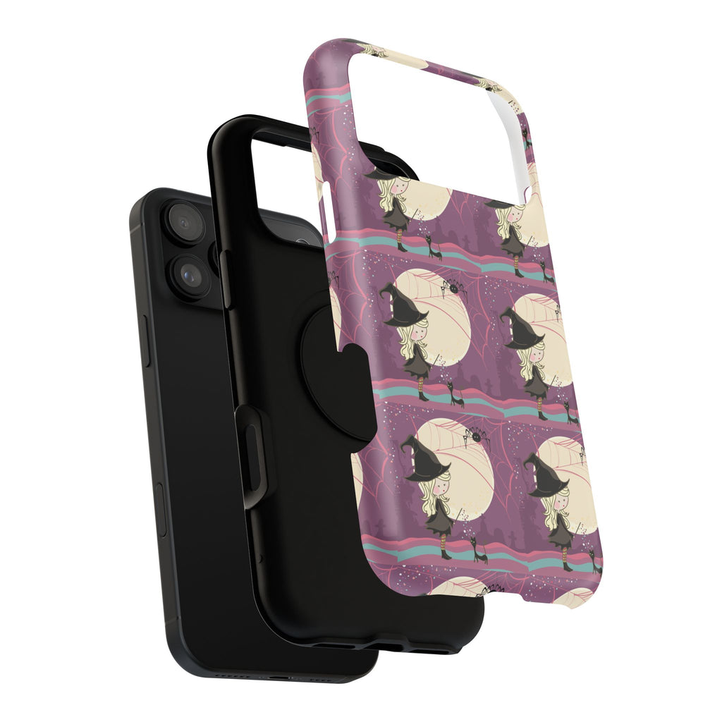 Whimsical Witch Phone Case - Durable