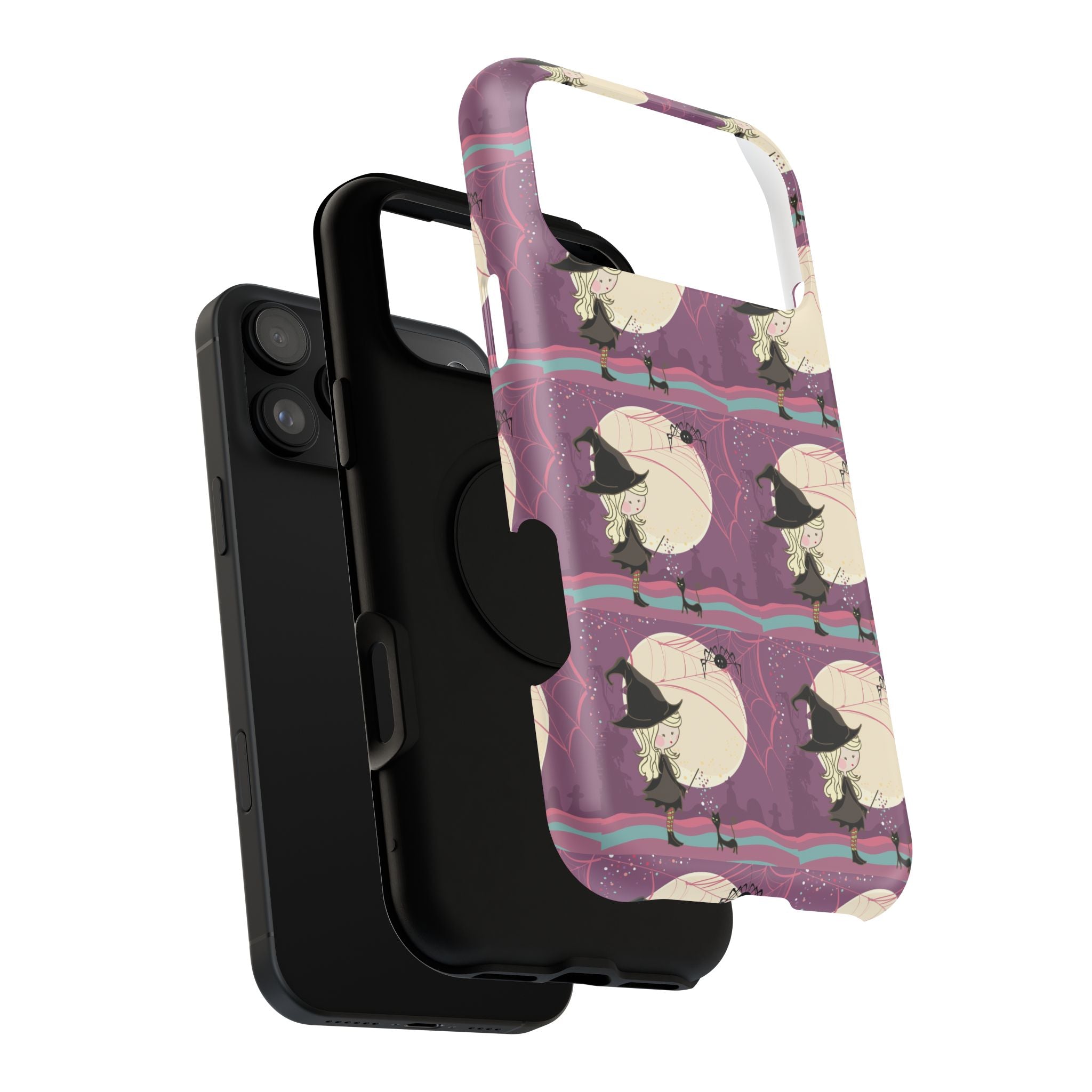 Whimsical Witch Phone Case - Durable