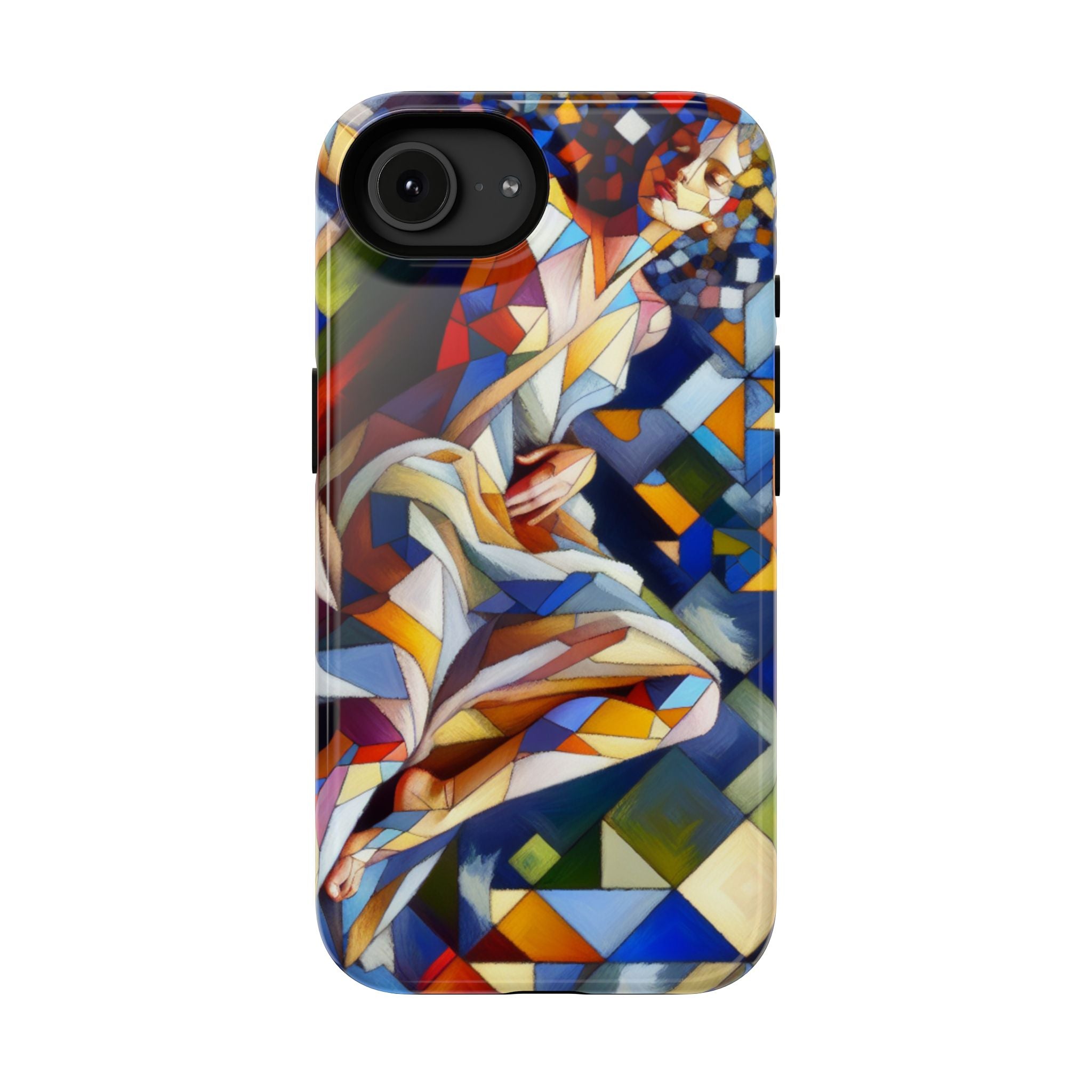 Impact Resistant Phone Case - Beautiful Woman Abstract Design
