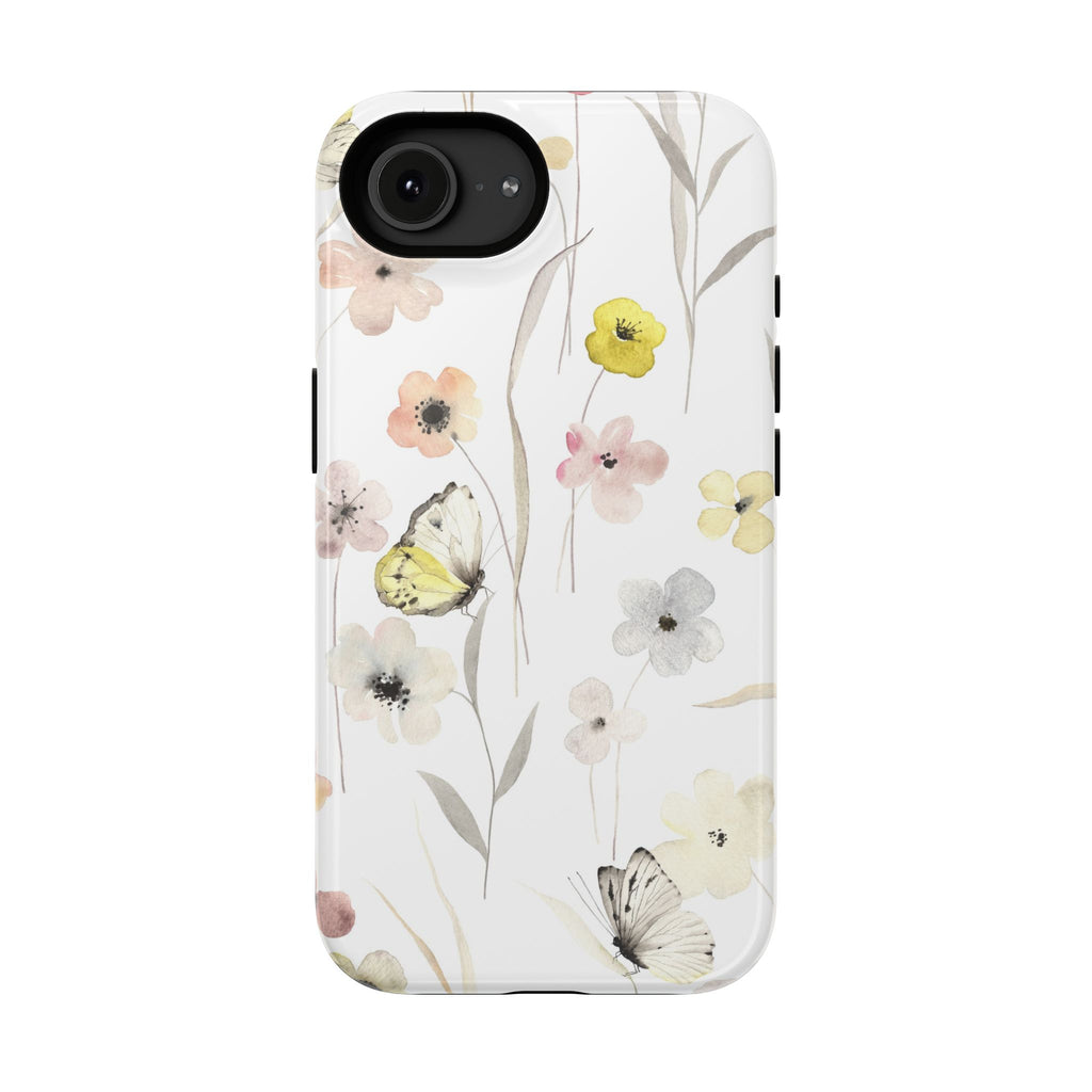Floral Impact-Resistant Phone Case