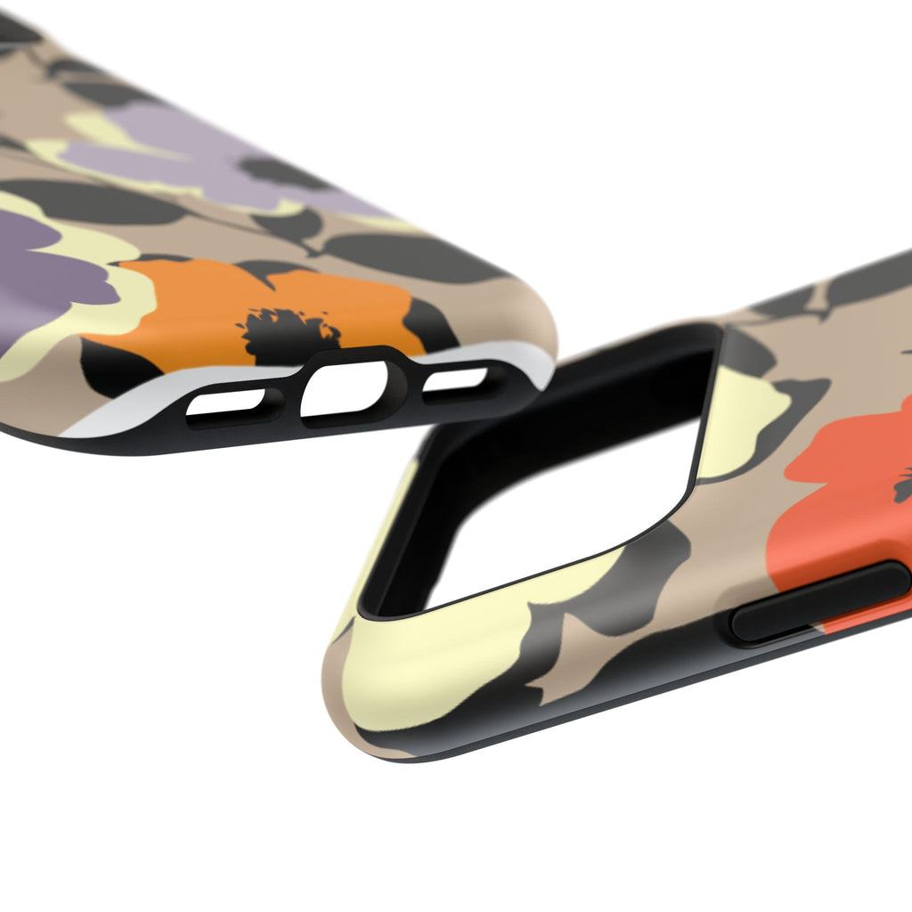 Floral Impact-Resistant Phone Case