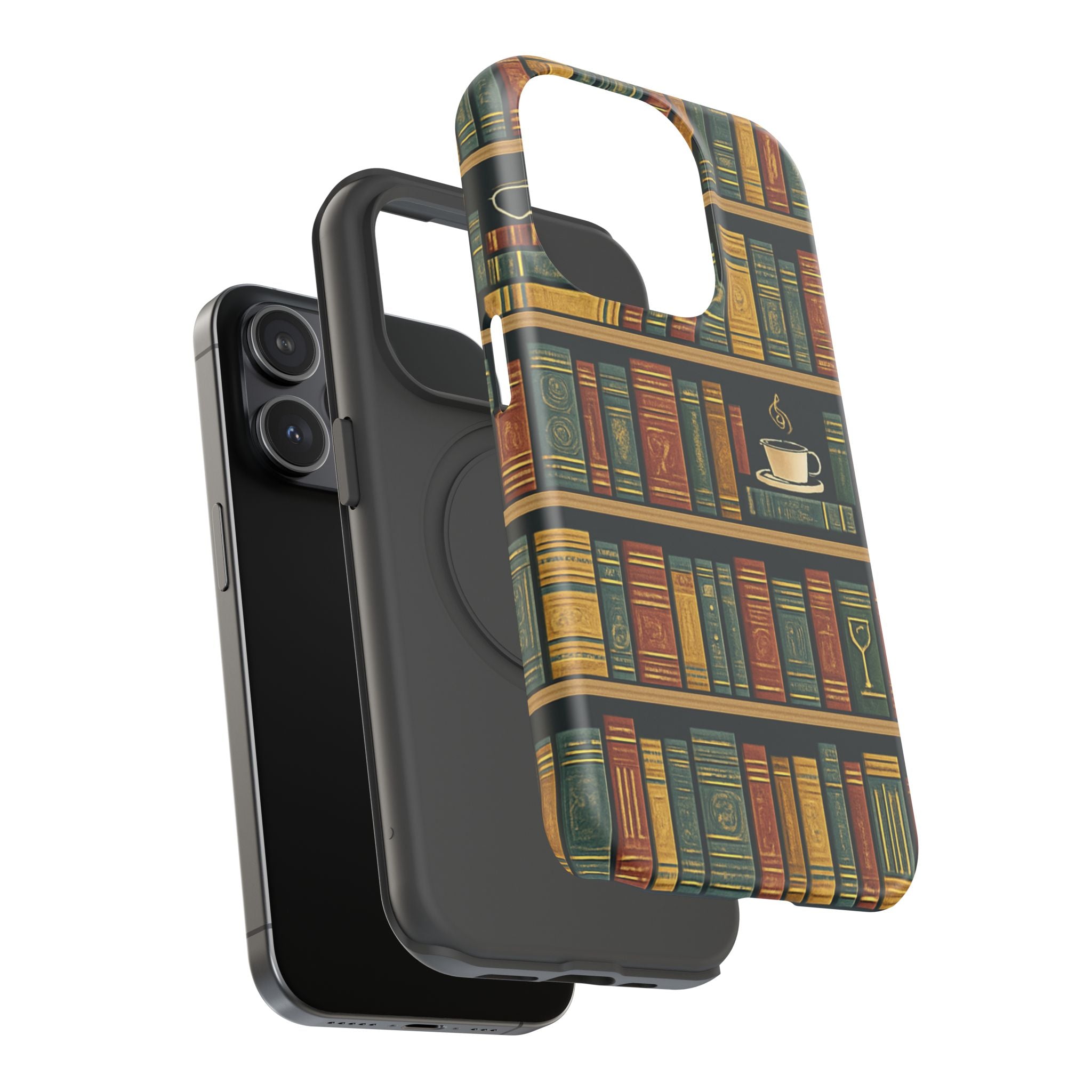 Bookshelf Impact-Resistant Phone Case