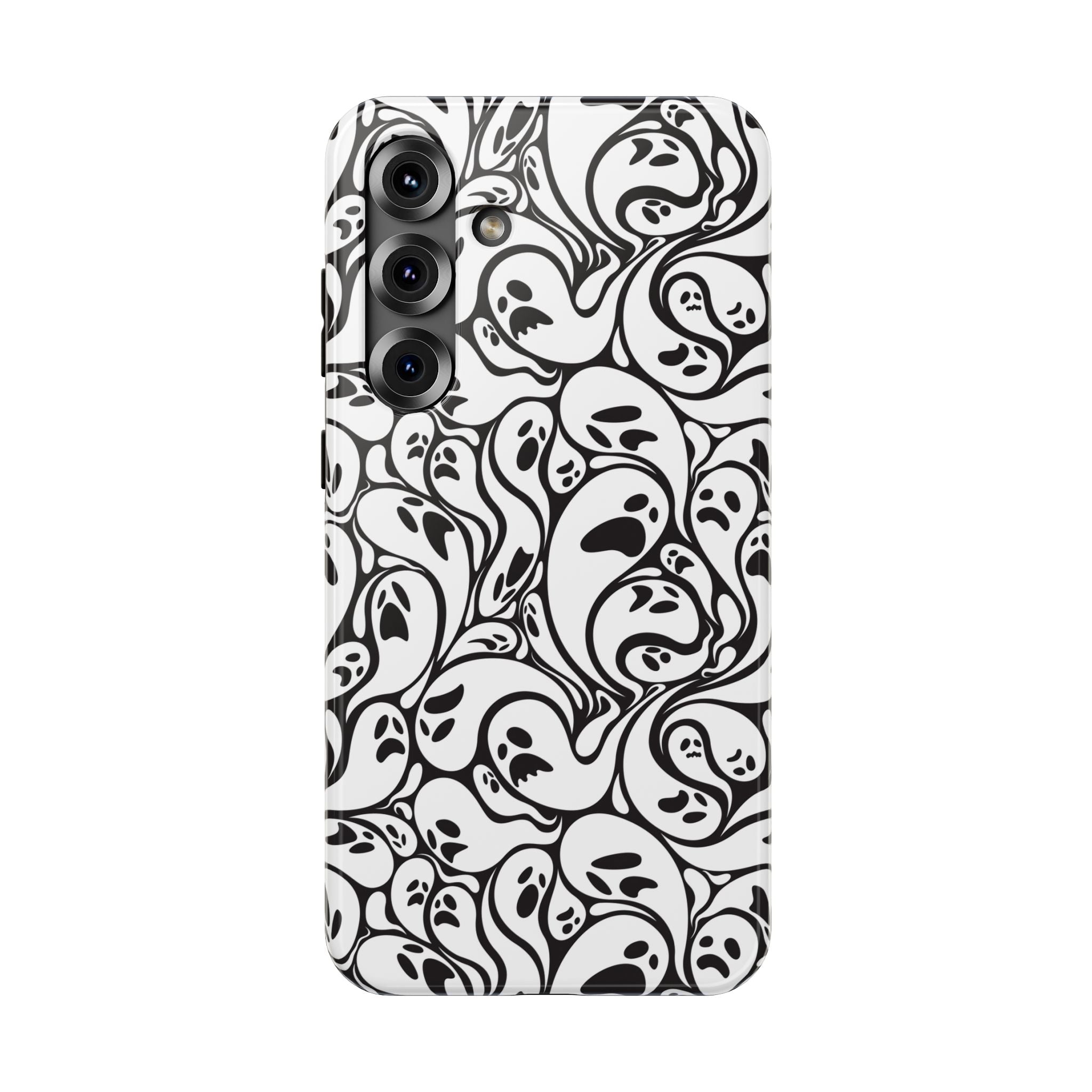 Halloween Ghostly Vibes Impact-Resistant Phone Case
