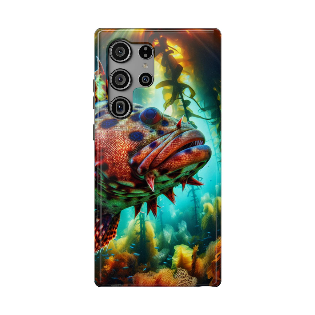 Sea Life Phone Case — Colorful Underwater Fish Impact-Resistant Case
