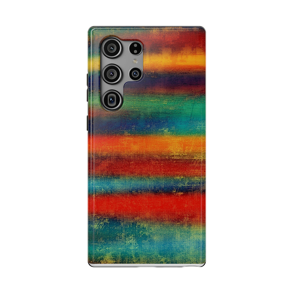 Colorful Striped Impact-Resistant Newest iPhone Protective Cover