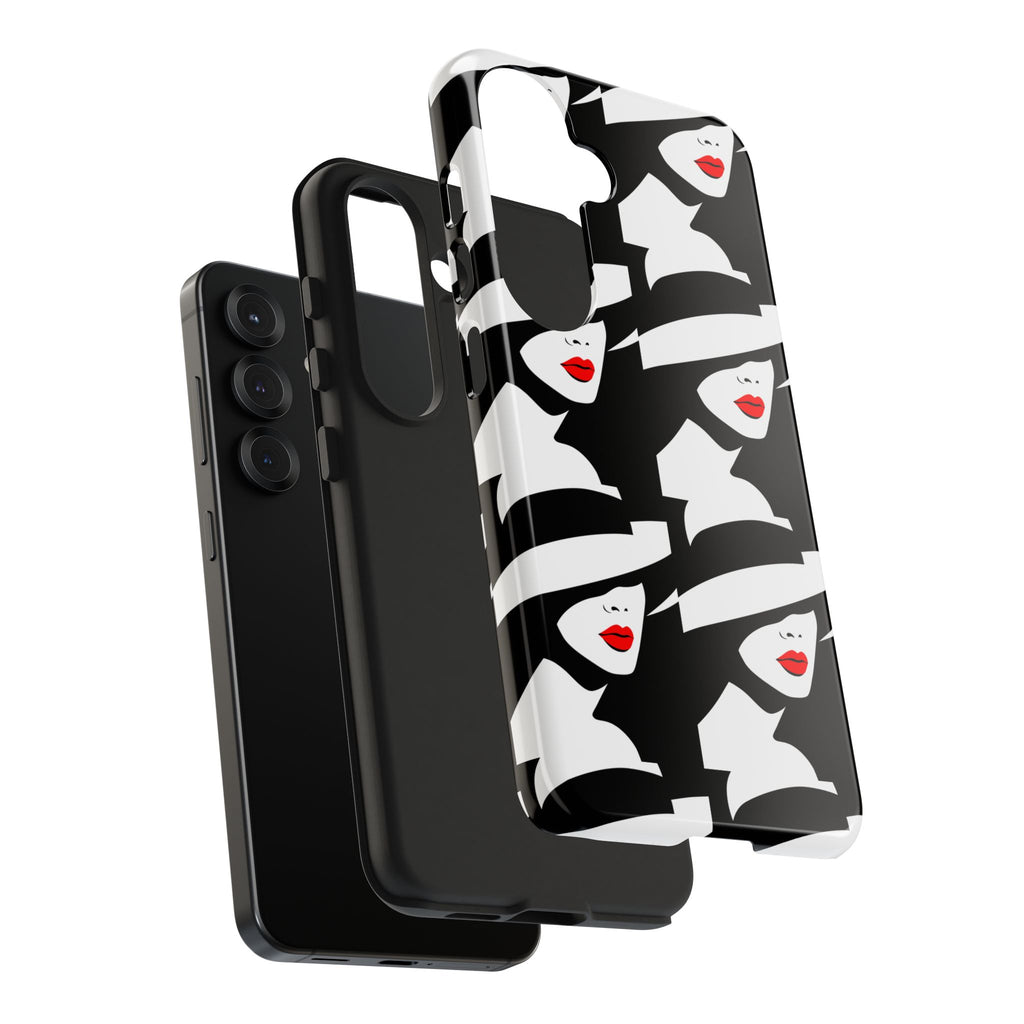 Retro Chic Tough Phone Case
