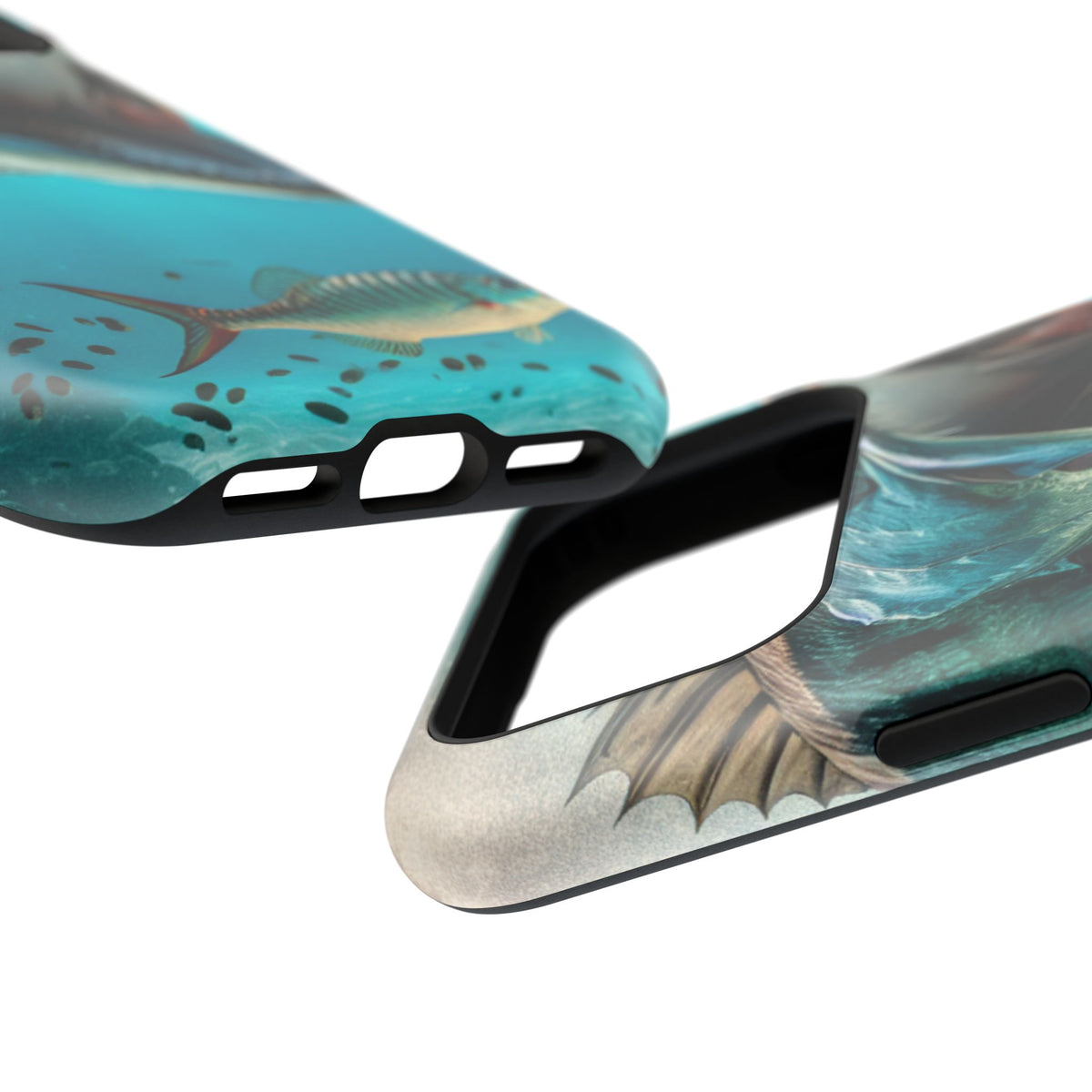 Phone Case — Realistic Barracuda Underwater Impact-Resistant Phone Case