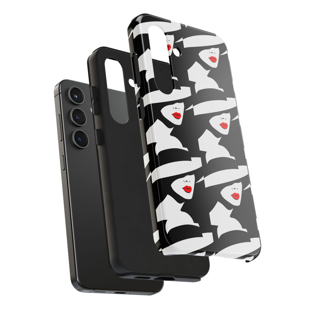 Retro Chic Tough Phone Case