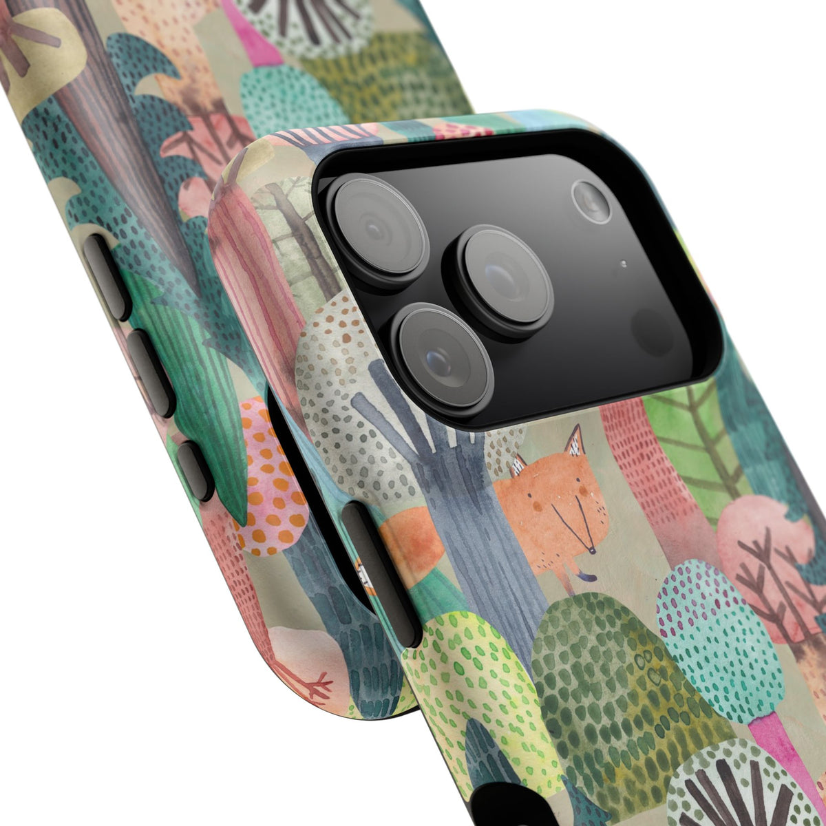 Whimsical Forest Fox Impact Phone Case
