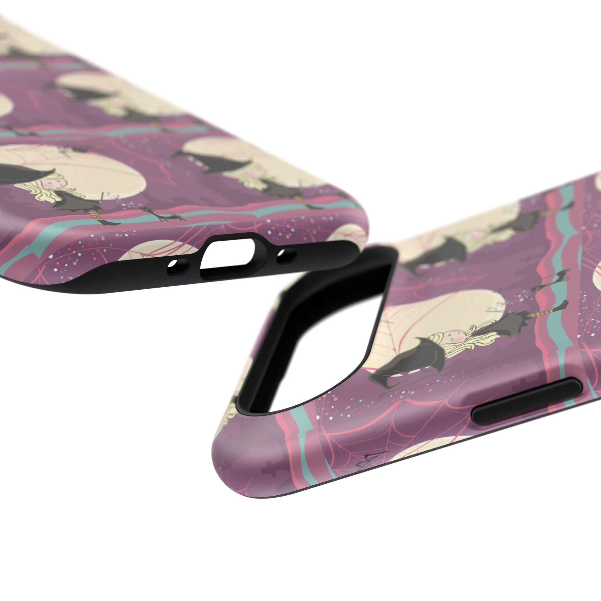 Whimsical Witch Phone Case - Durable