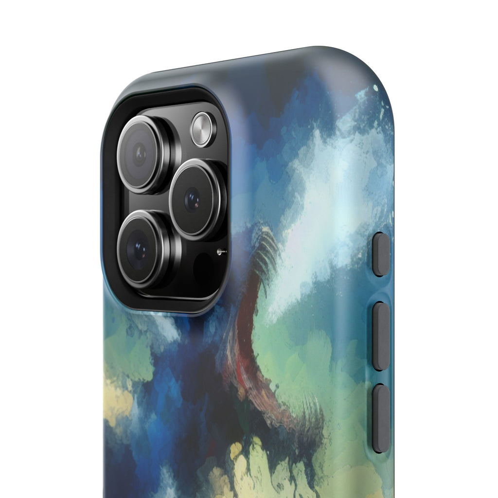 Impact Resistant Phone Tough Case - Creature Surfacing Design