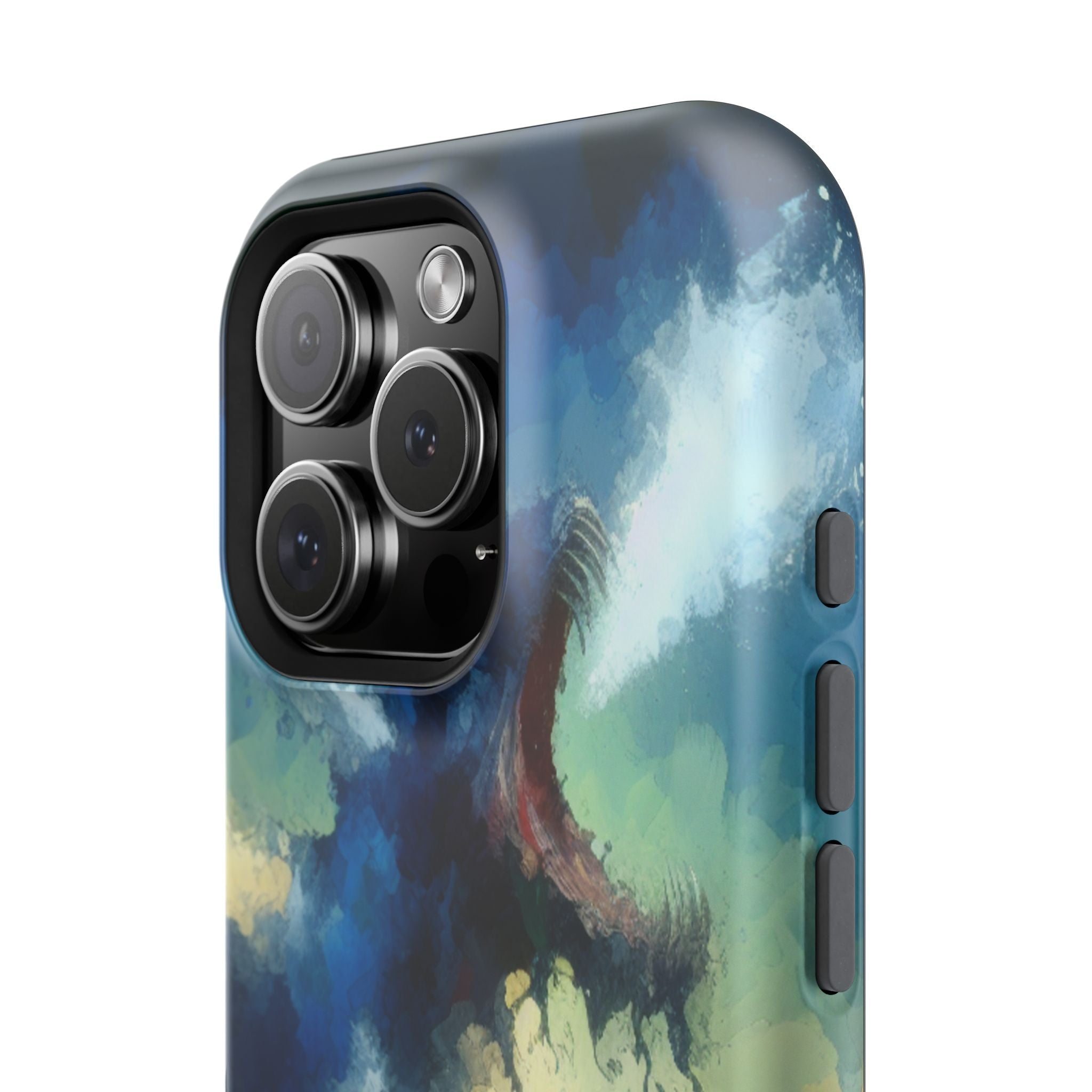 Impact Resistant Phone Tough Case - Creature Surfacing Design