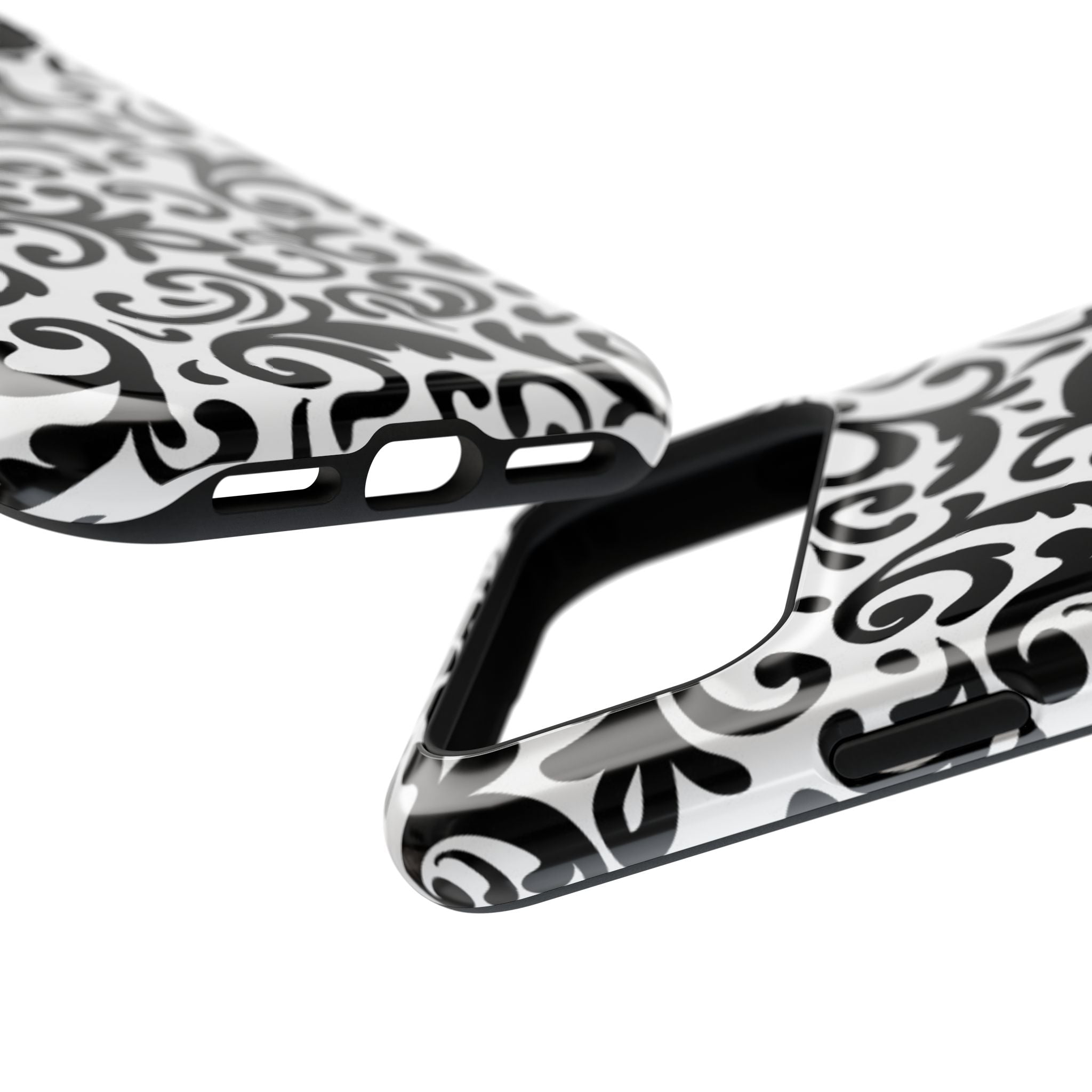 Stylish Black & White Design Phone Case