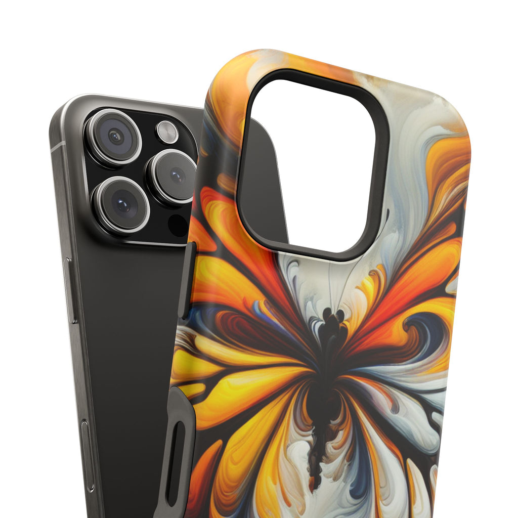 Colorful Butterfly Impact Resistant Phone Case, Artistic, Nature-Inspired Gift
