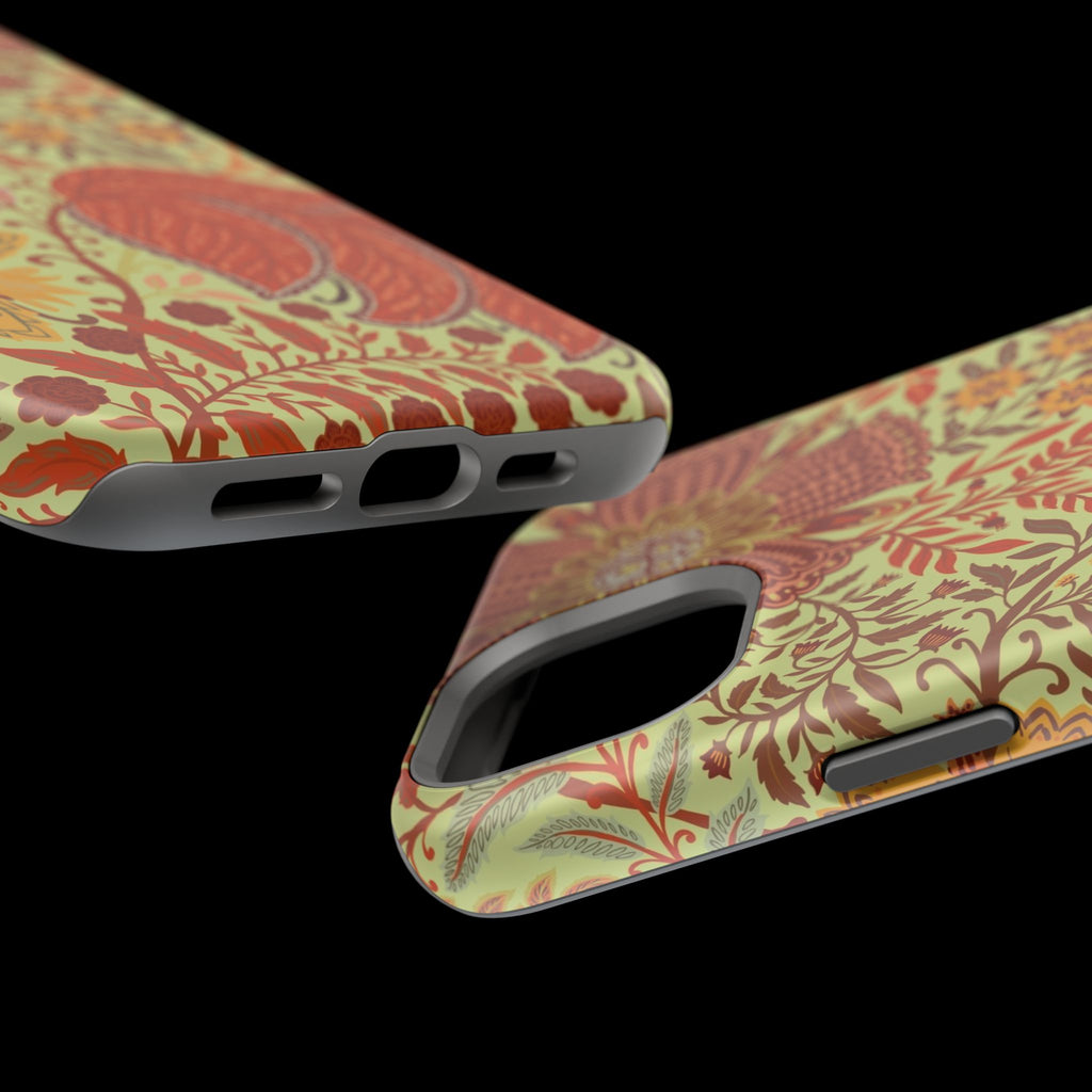 Floral Paisley Magnetic Impact-Resistant Phone Case
