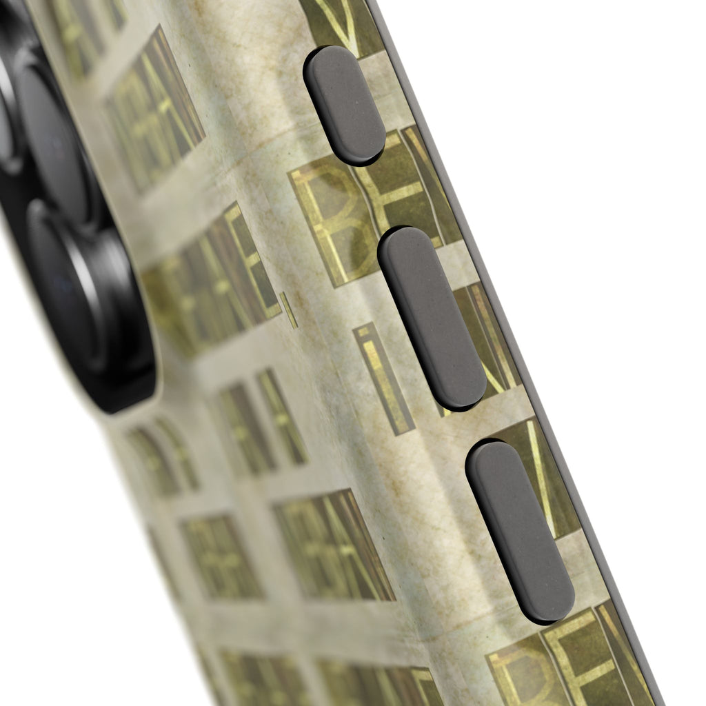 Vegan Message Phone Case | Impact-Resistant