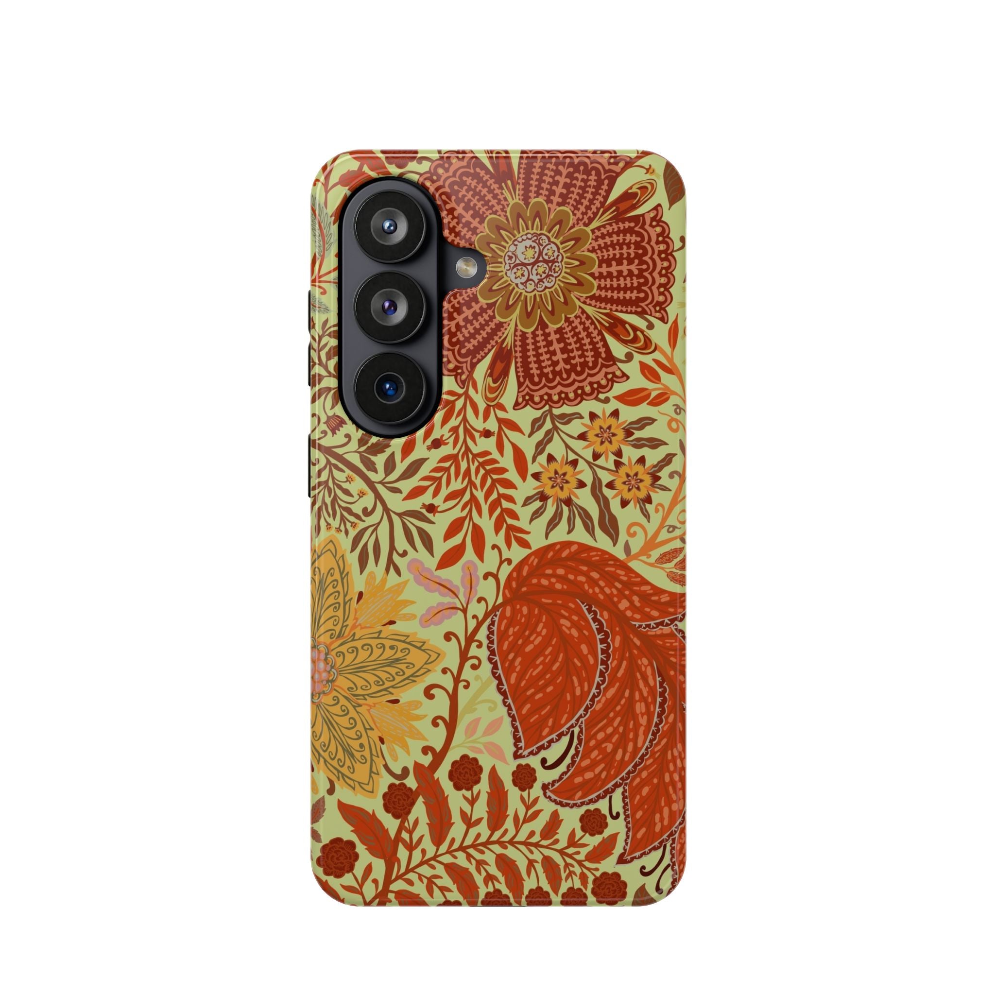Floral Paisley Magnetic Impact-Resistant Phone Case