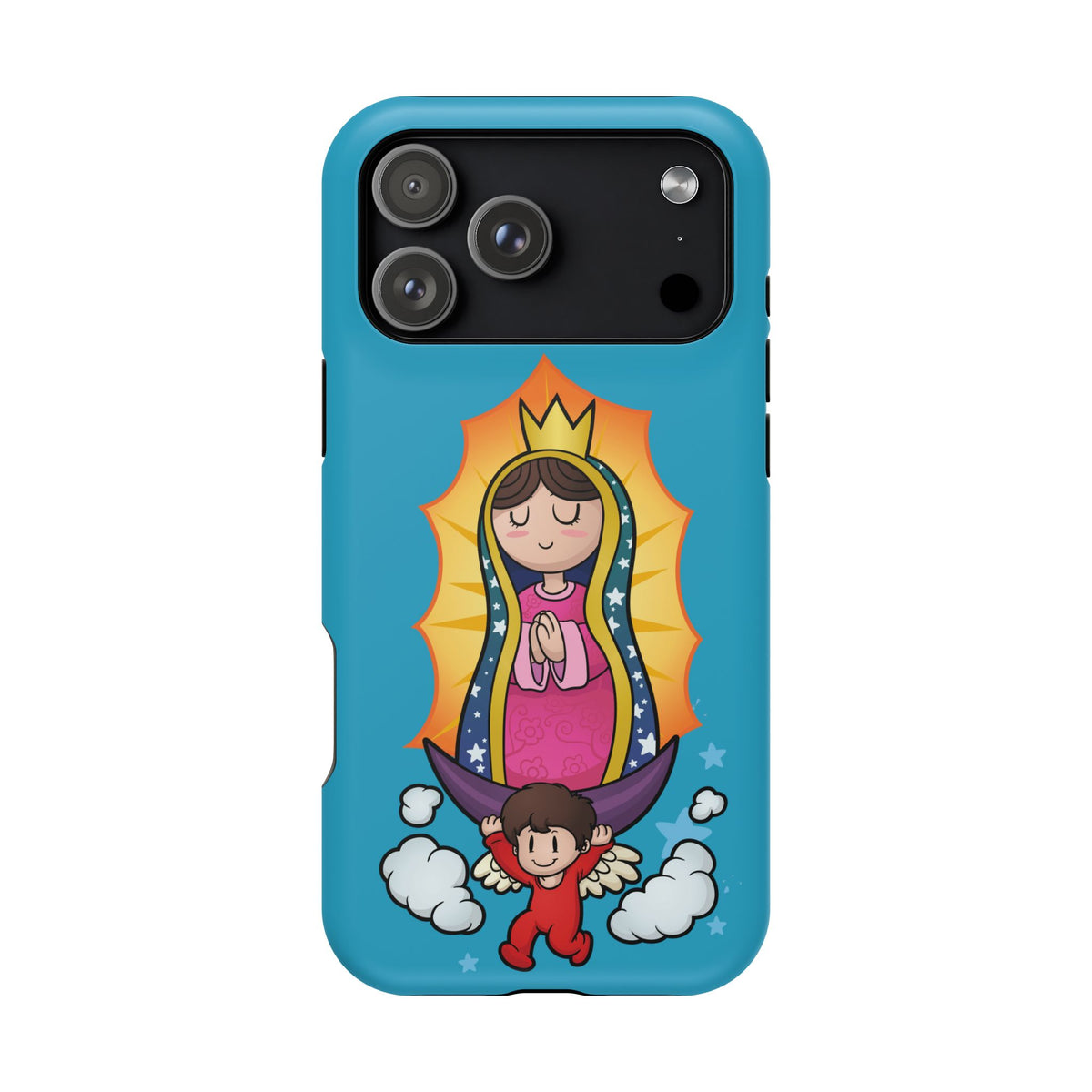 Phone Case — Cute Our Lady of Guadalupe Design (Impact-Resistant)