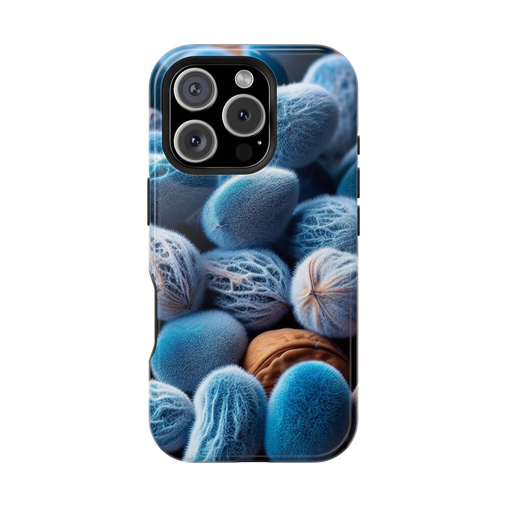 Impact Resistant Though Phone Case Blue Nuts
