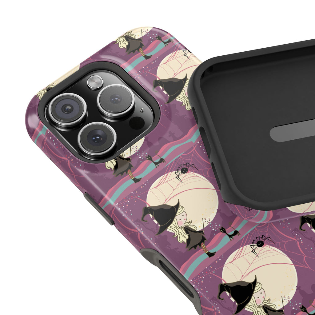 Whimsical Witch Phone Case - Durable