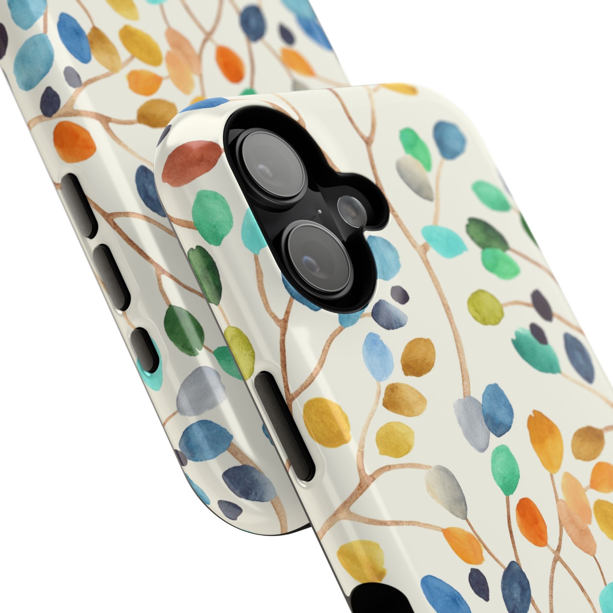 Vibrant Floral Phone Cases Impact-Resistant