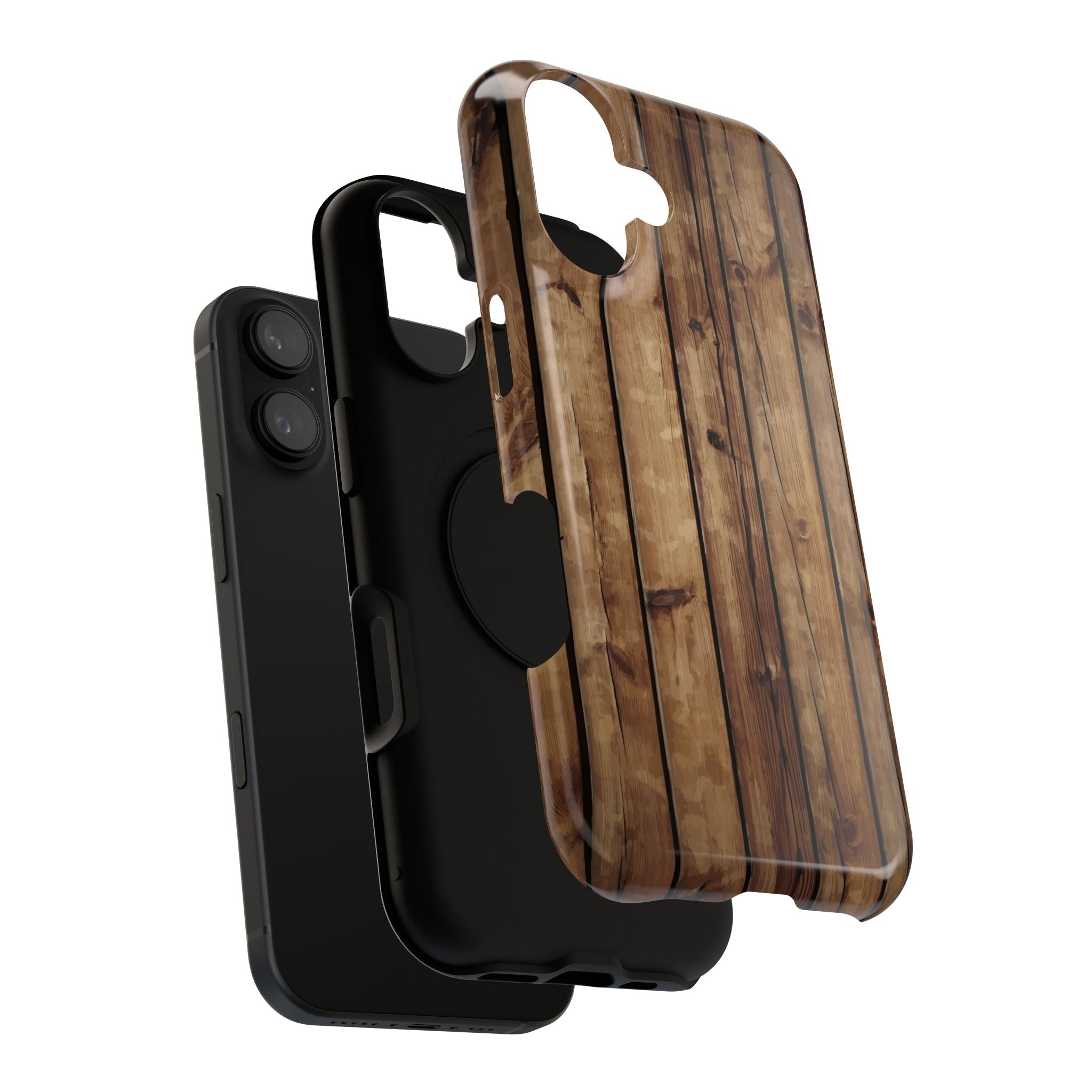 Rustic Wood Phone Case | Impact-Resistant