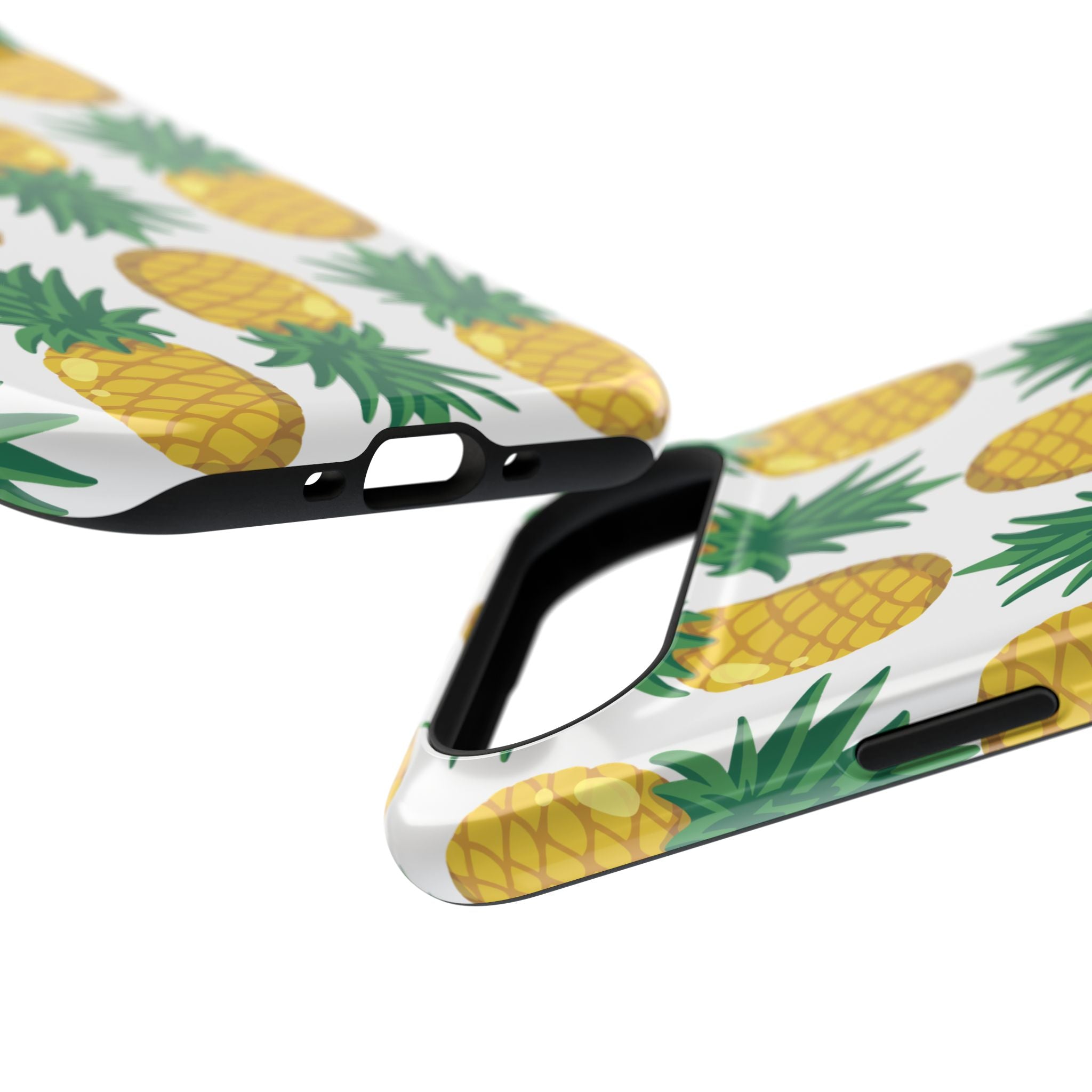 Pineapple Print Phone Case - Impact-Resistant