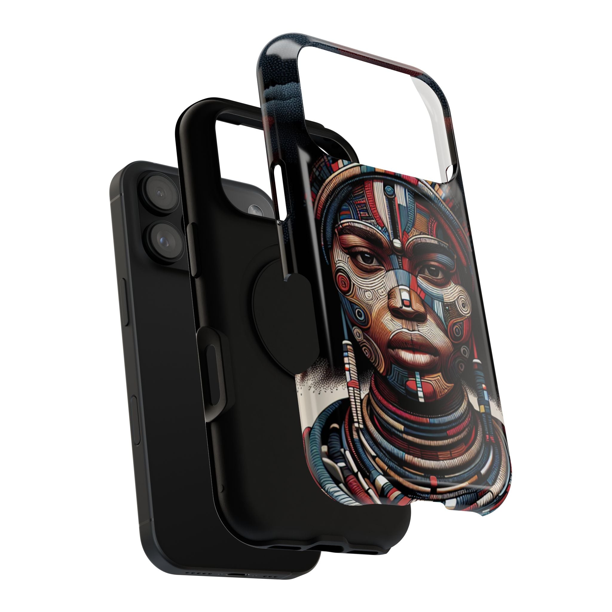 Cultural Art Impact Resistant Phone Case