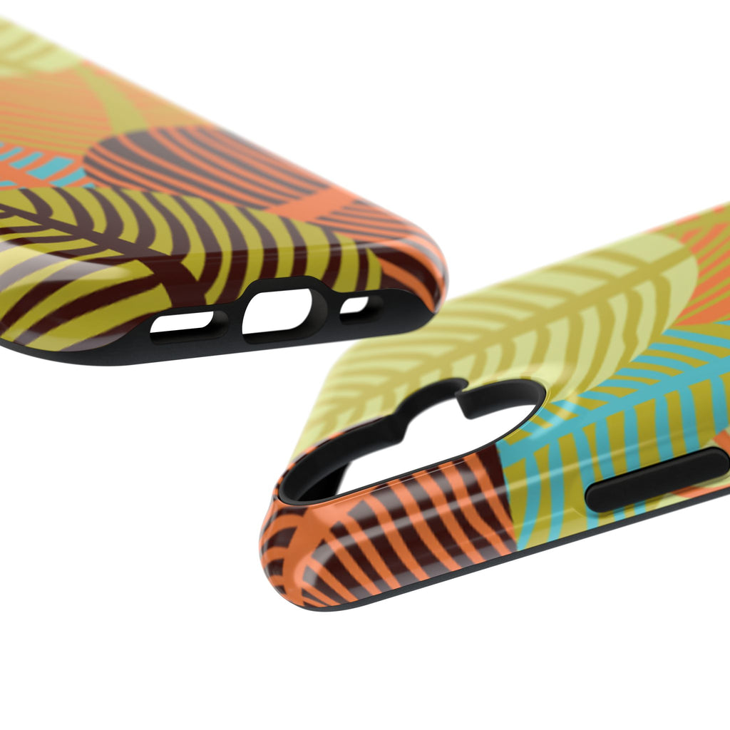 Vibrant Leafy Phone Impact-Resistant Case