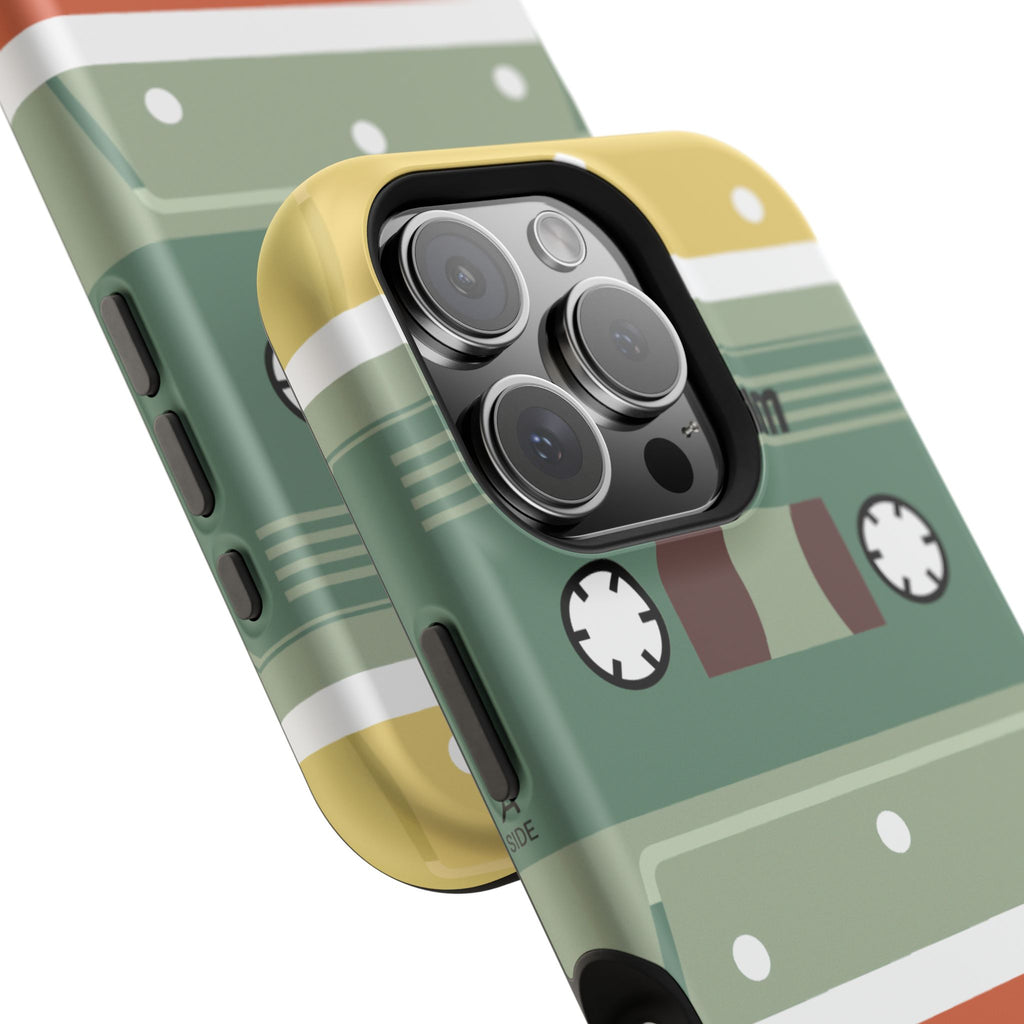 Phone Case - Retro Cassette Tape Impact Resistant